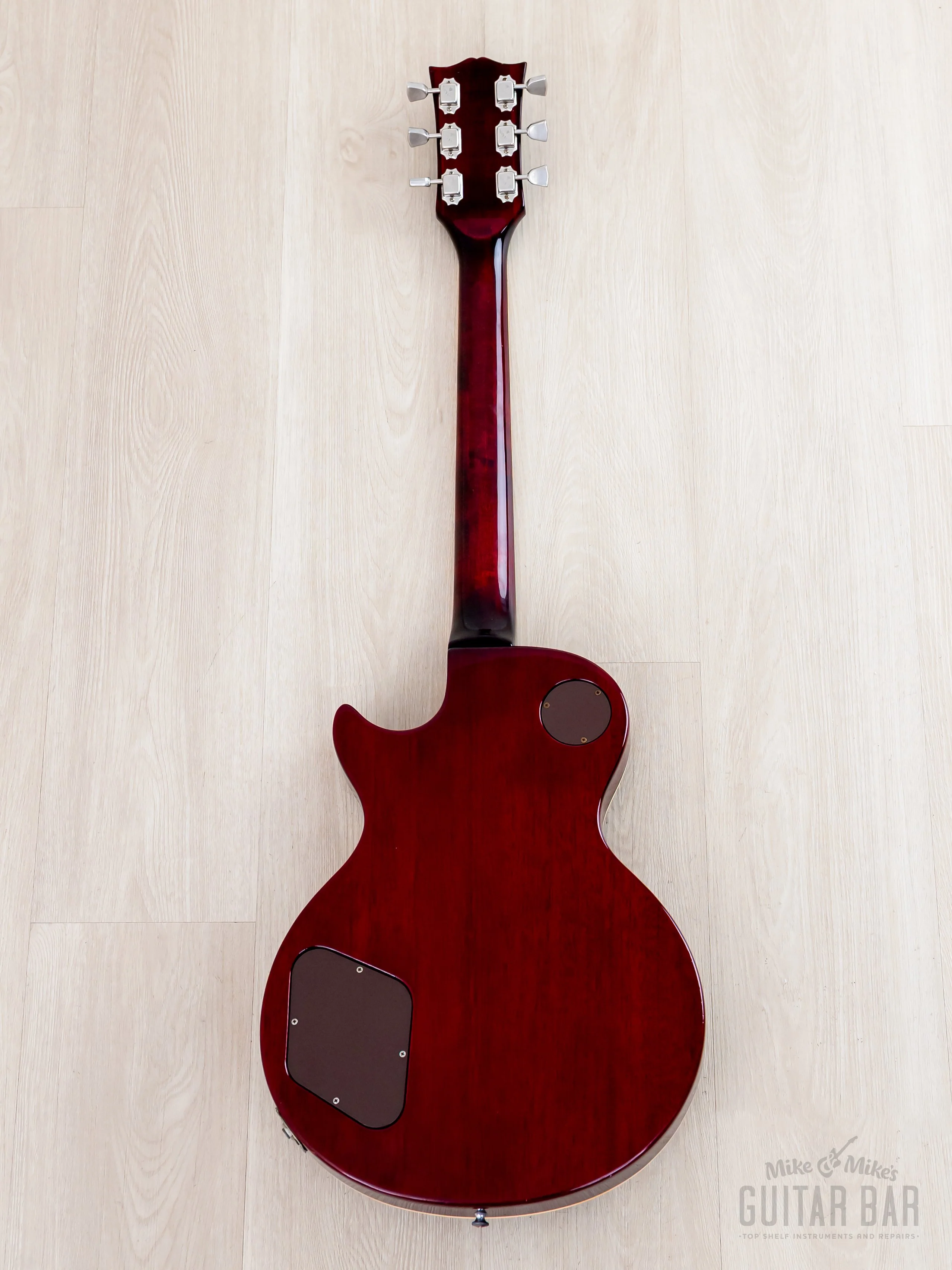 1978 Gibson Les Paul Standard Vintage Guitar Wine Red w/ T Tops, Case - Image 3
