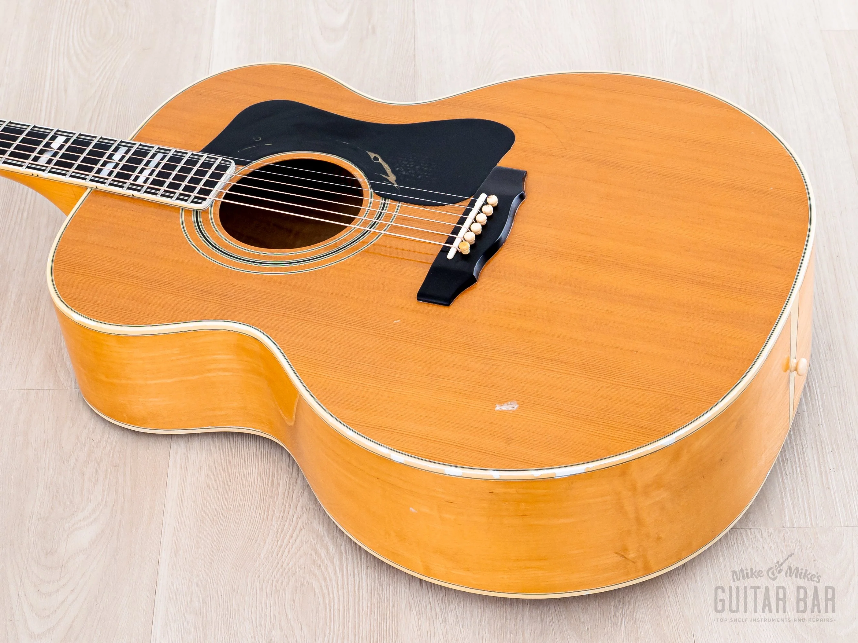 1978 Guild F-50 Jumbo Acoustic Guitar Blonde w/ Case, Westerly USA - Image 11