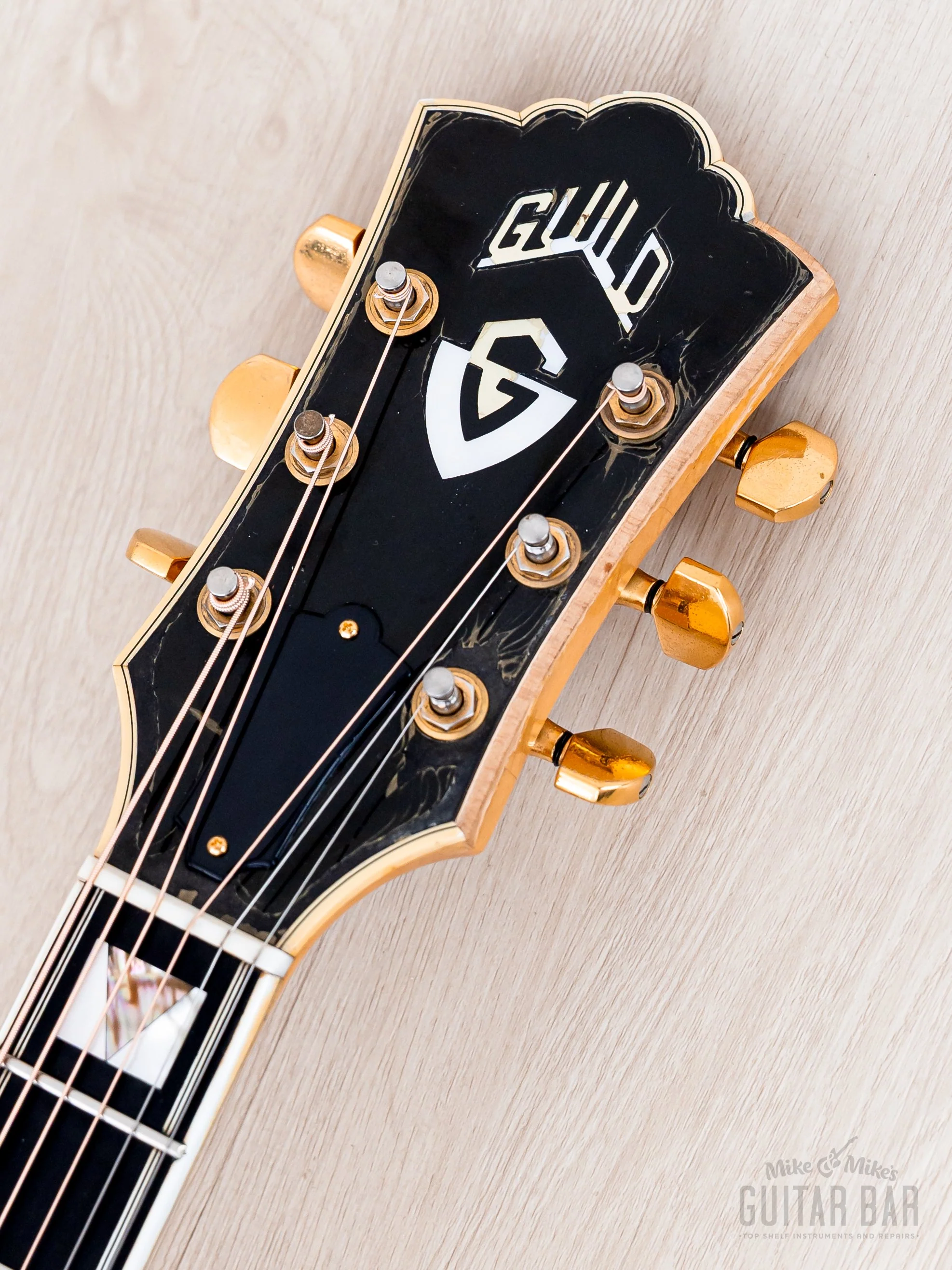 1978 Guild F-50 Jumbo Acoustic Guitar Blonde w/ Case, Westerly USA - Image 4