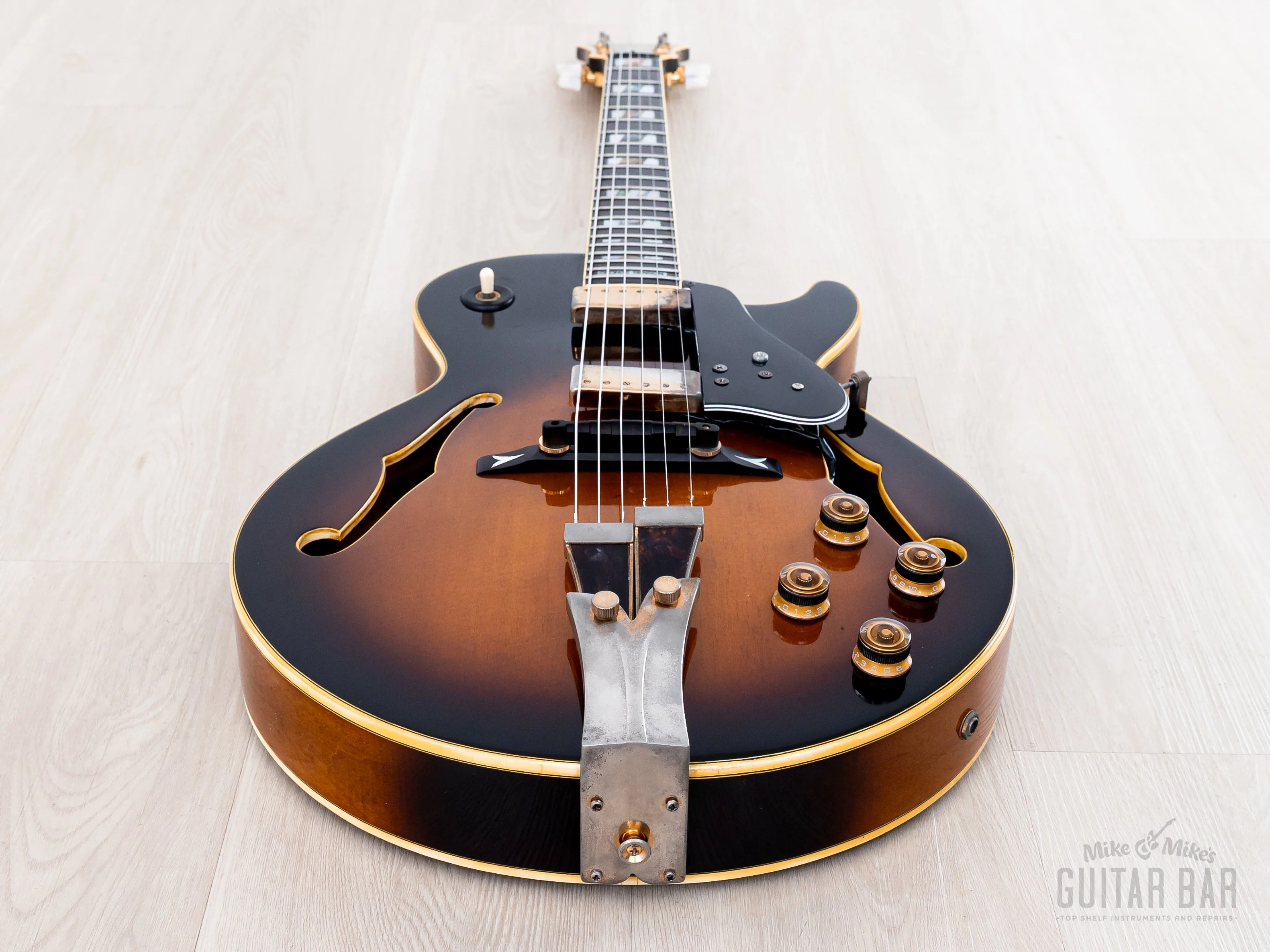 1978 Ibanez George Benson Signature GB10 Archtop Electric Guitar Sunburst, Japan Fujigen - Image 13