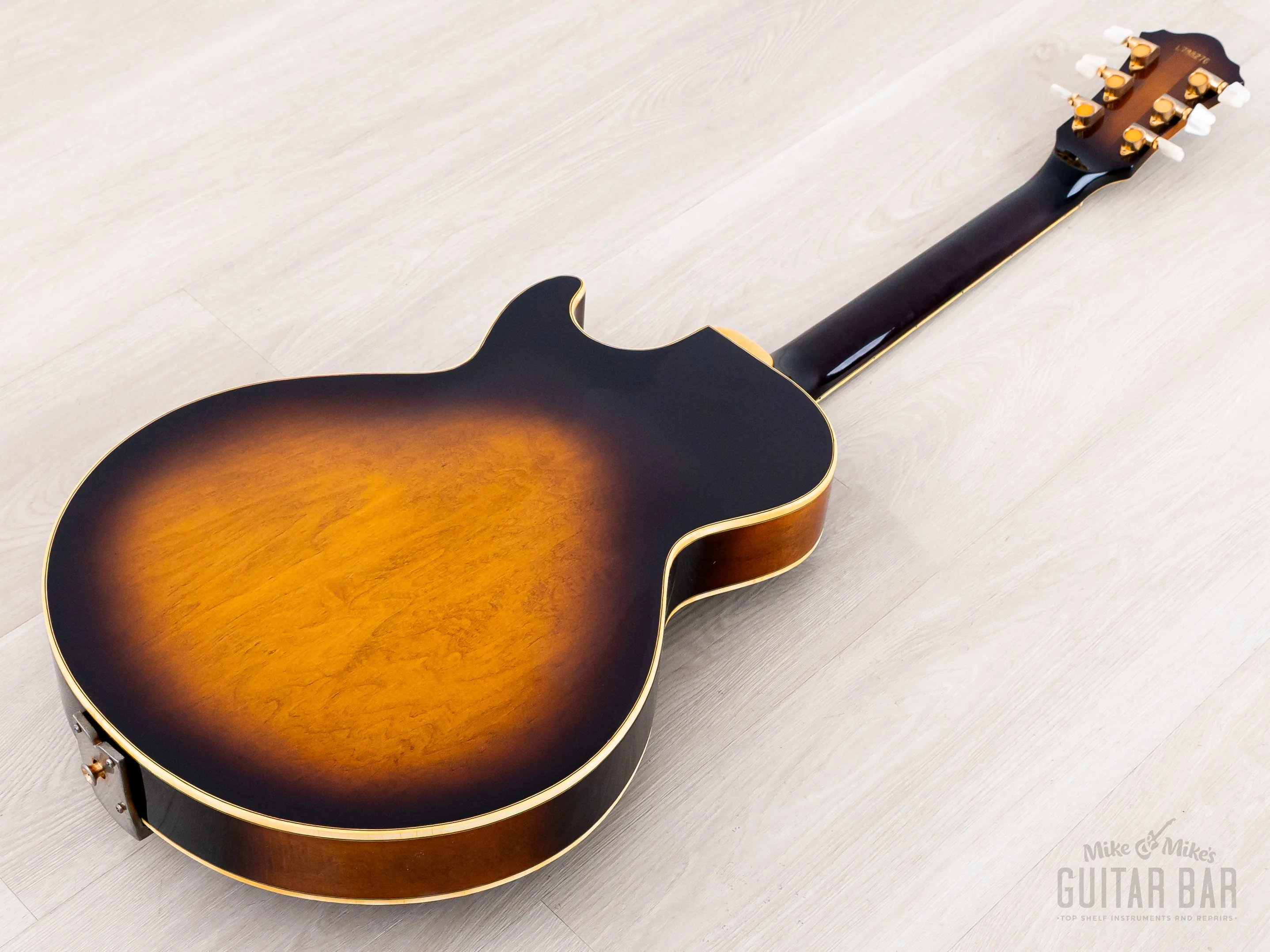 1978 Ibanez George Benson Signature GB10 Archtop Electric Guitar Sunburst, Japan Fujigen - Image 16