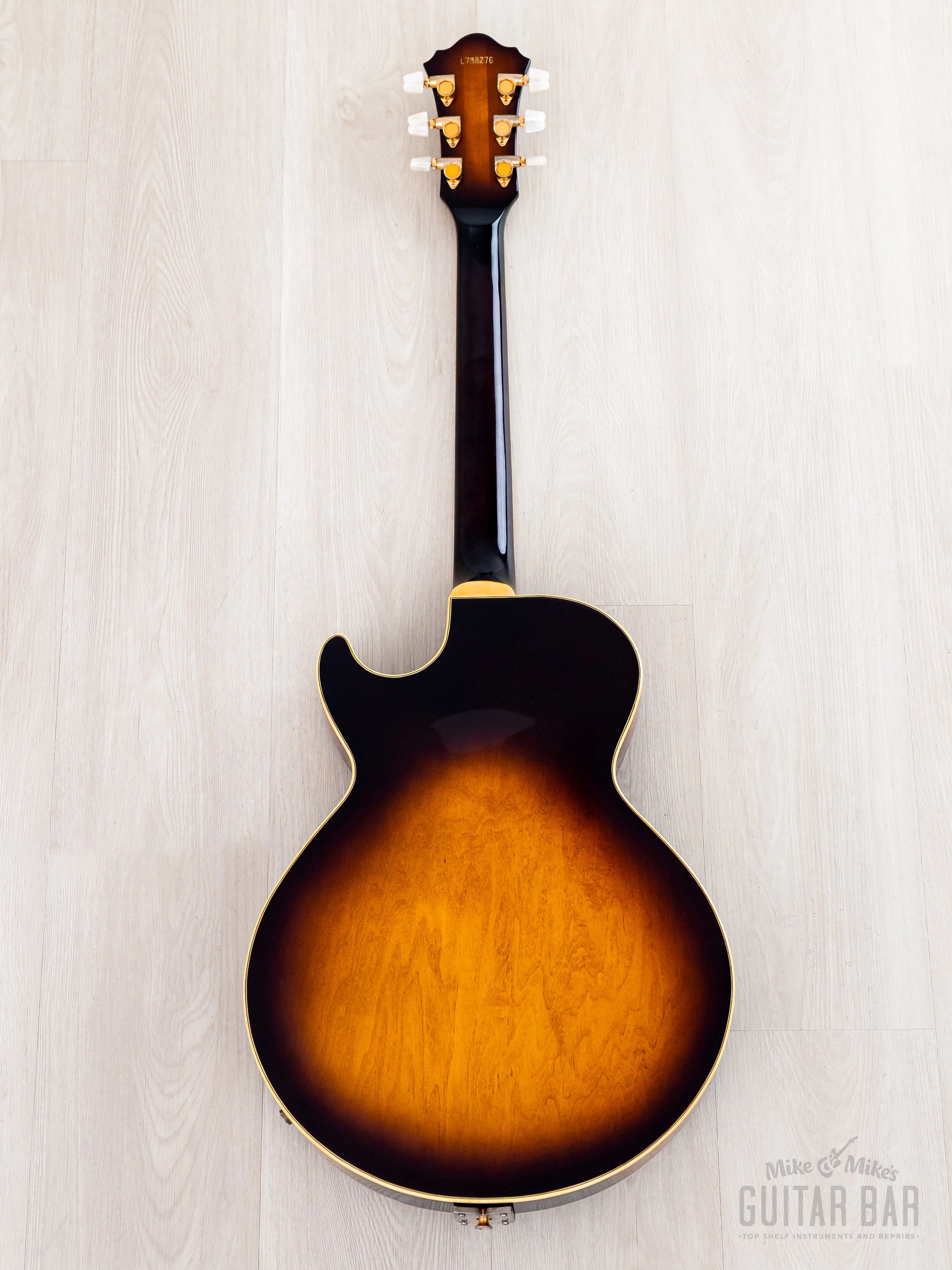 1978 Ibanez George Benson Signature GB10 Archtop Electric Guitar Sunburst, Japan Fujigen - Image 3