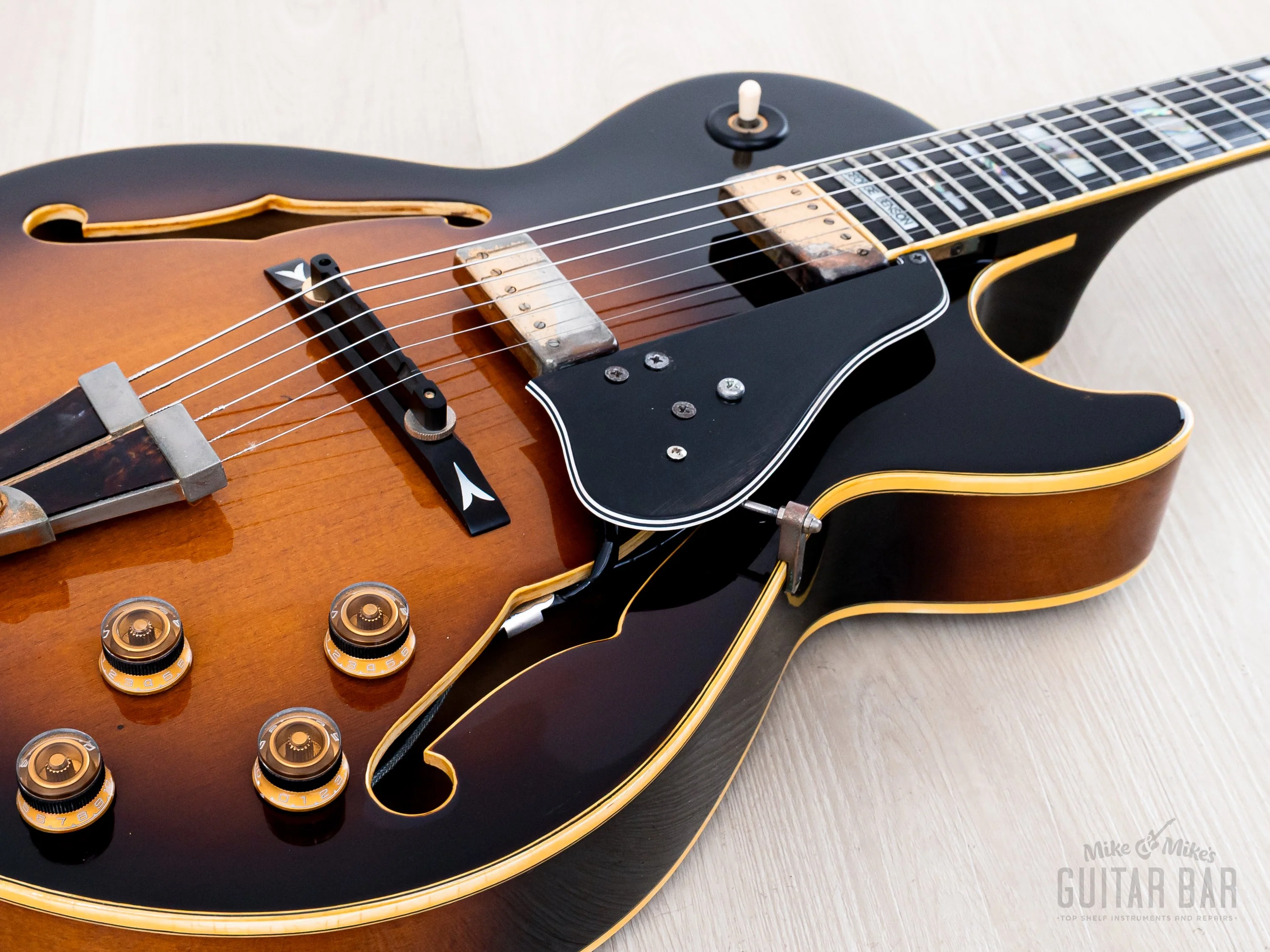 1978 Ibanez George Benson Signature GB10 Archtop Electric Guitar Sunburst, Japan Fujigen - Image 7