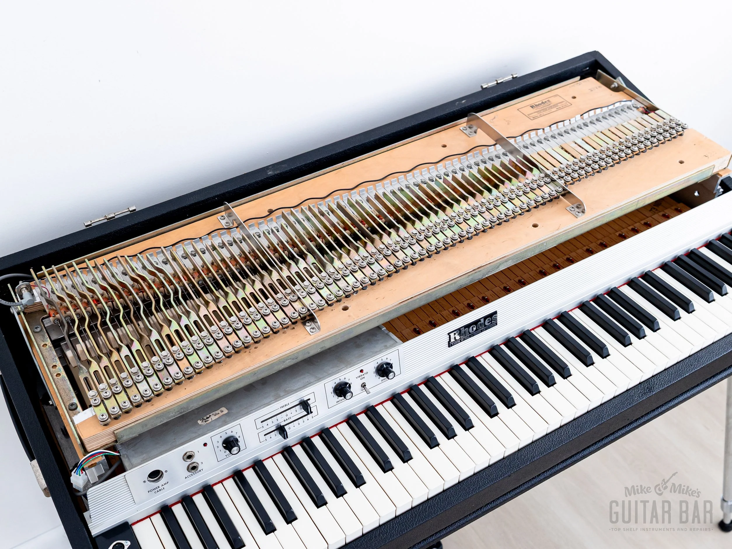 1978 Rhodes Suitcase 73 Stage Conversion w/ Cheek Block Power Supply, Legs & Pedal, Serviced & Clean, Fender - Image 13