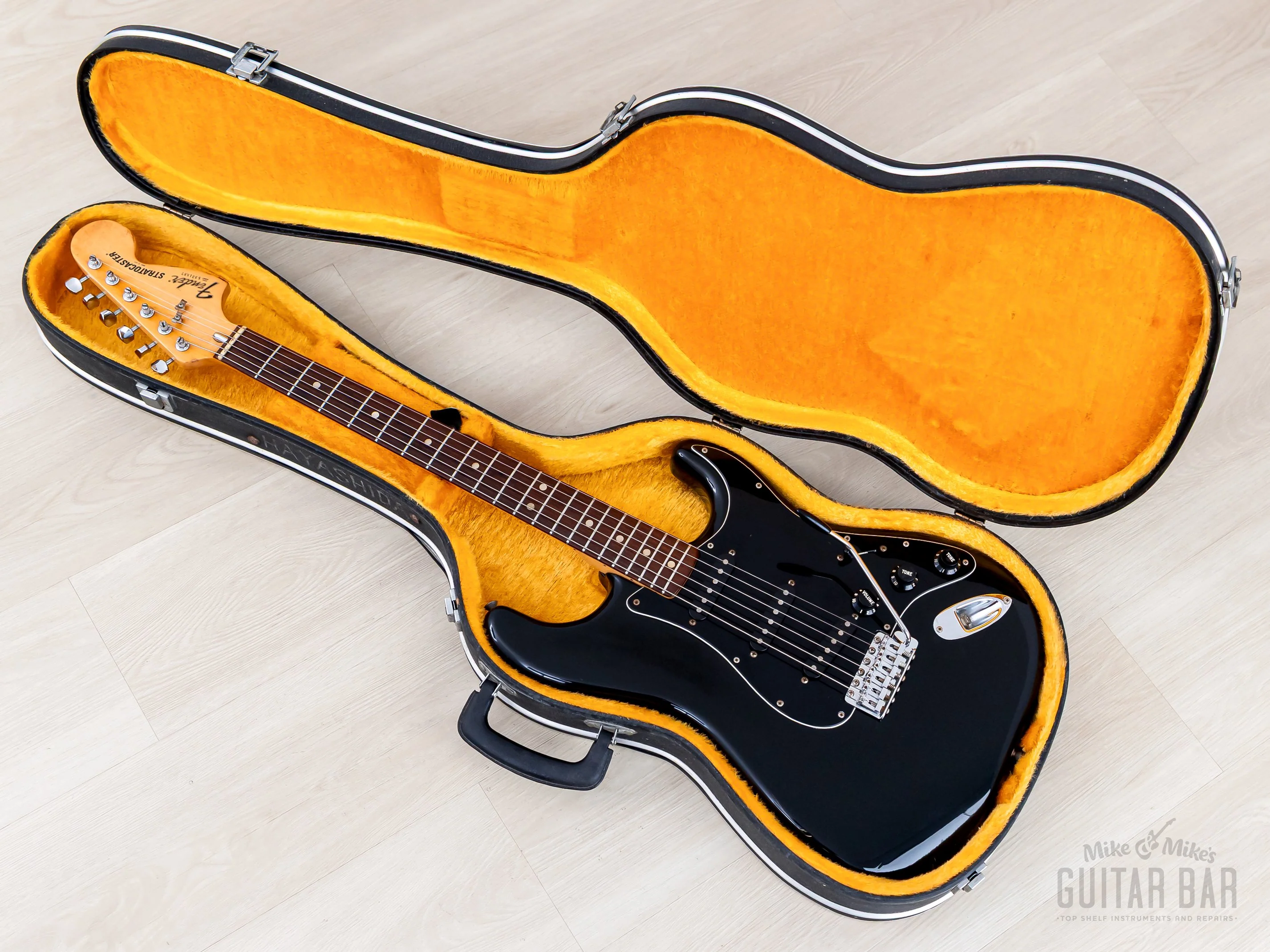 1979 Fender Stratocaster Vintage Electric Guitar Black, 100% Original w/ Case - Image 21