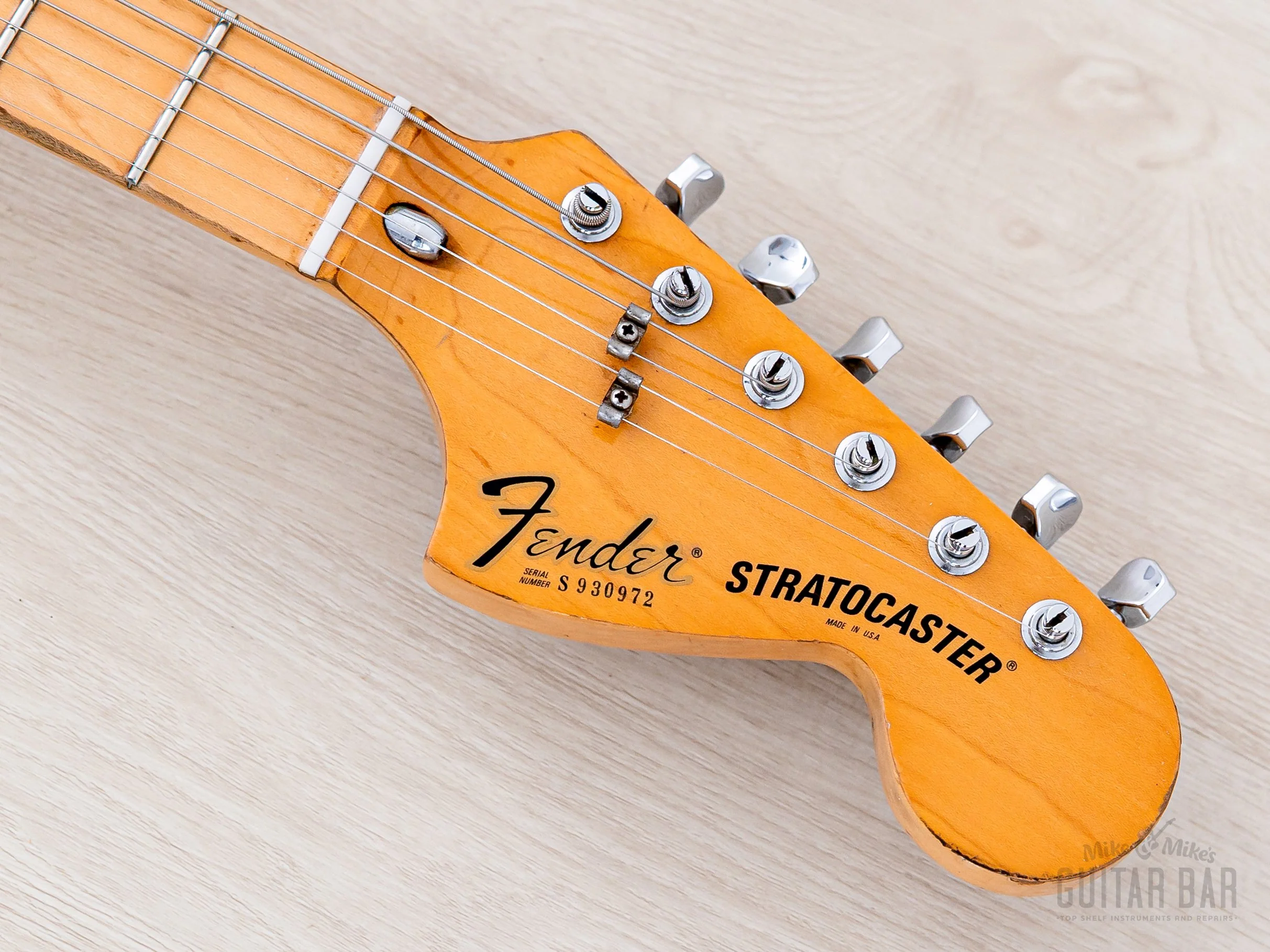 1979 Fender Stratocaster Vintage Guitar Antigua w/ Lollar Pickups + Gray Bobbins, Stainless Frets, Case - Image 4