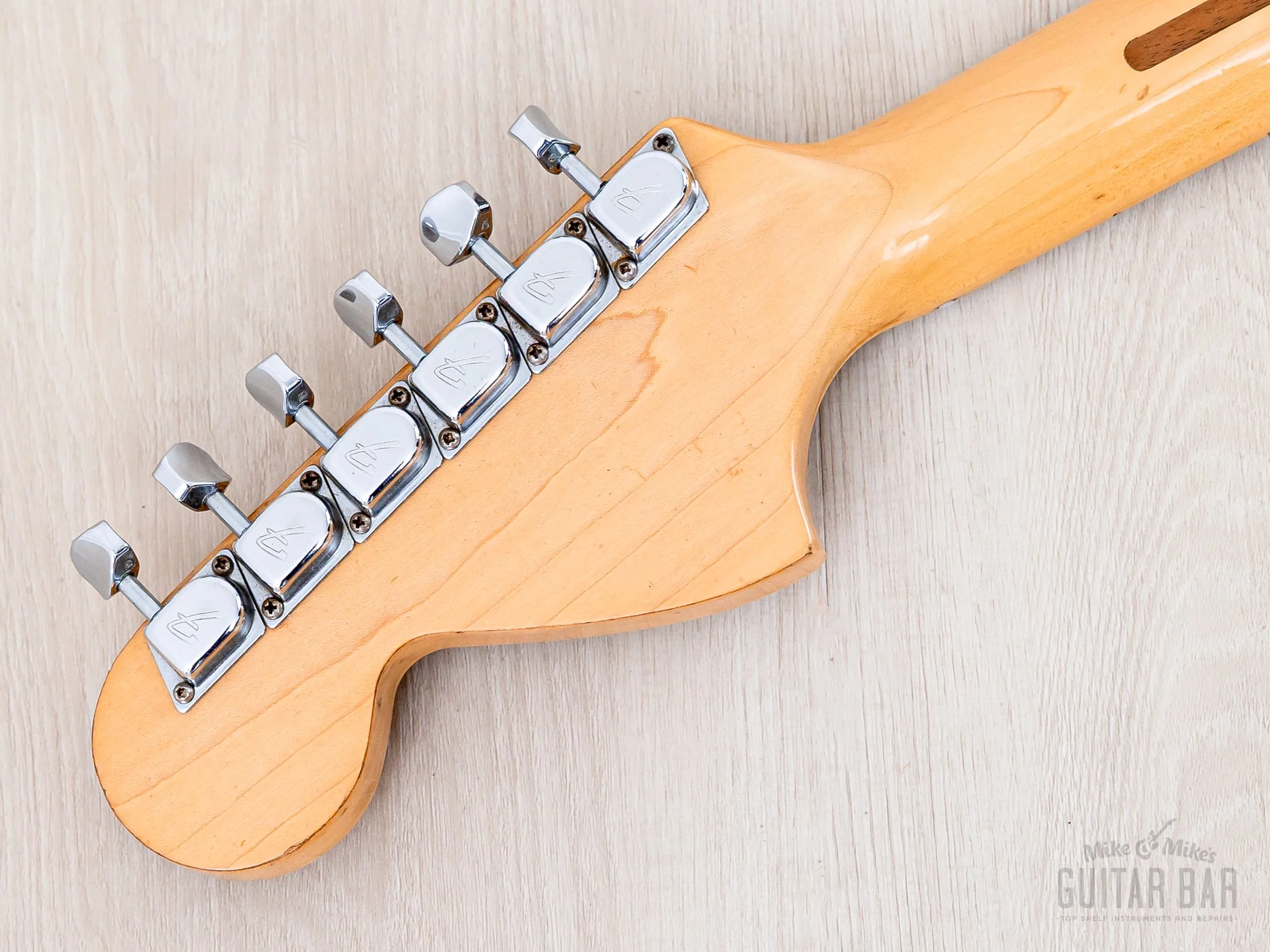 1979 Fender Stratocaster Vintage Guitar Antigua w/ Lollar Pickups + Gray Bobbins, Stainless Frets, Case - Image 5