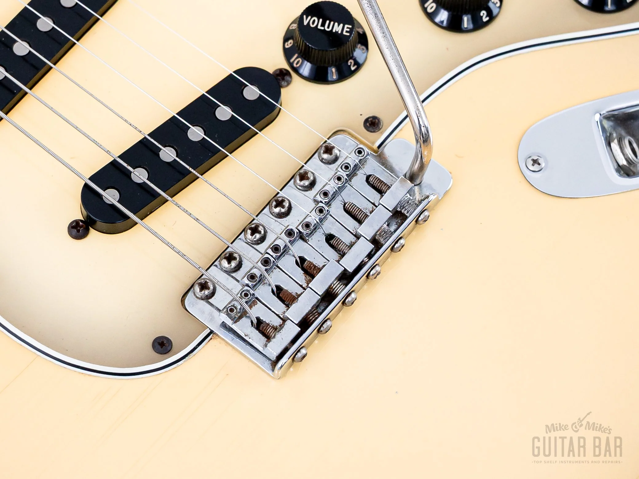1979 Fender Stratocaster Vintage Guitar Antigua w/ Lollar Pickups + Gray Bobbins, Stainless Frets, Case - Image 8
