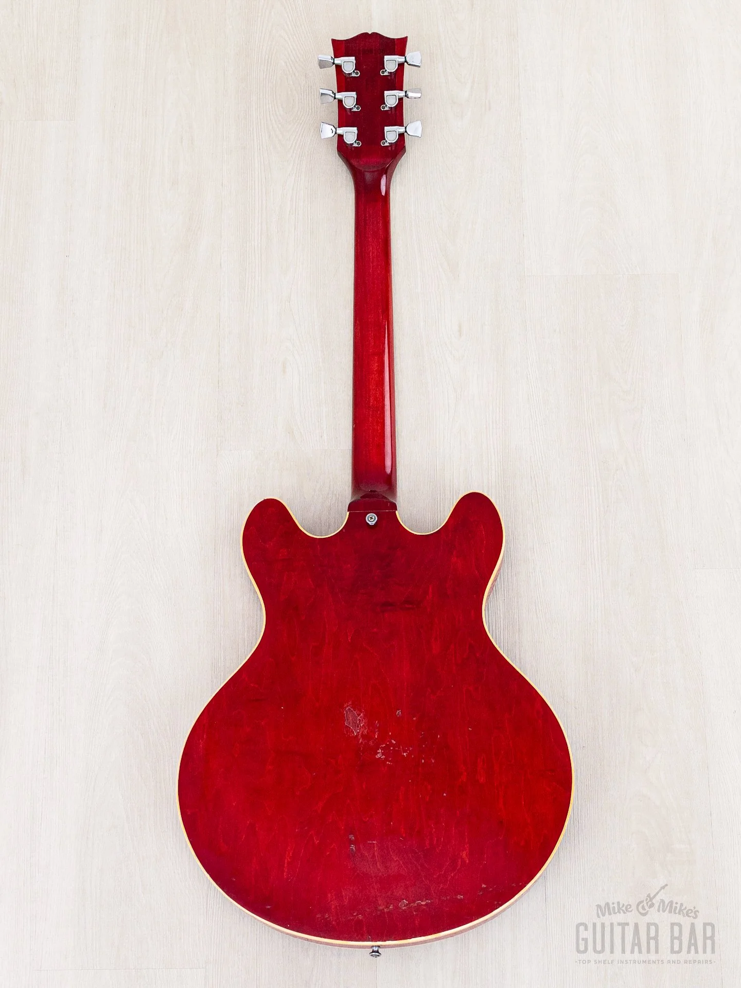 1979 Gibson ES-335 Pro Vintage Semi-Hollow Guitar Cherry w/ 57 Classic PAFs, Case - Image 3