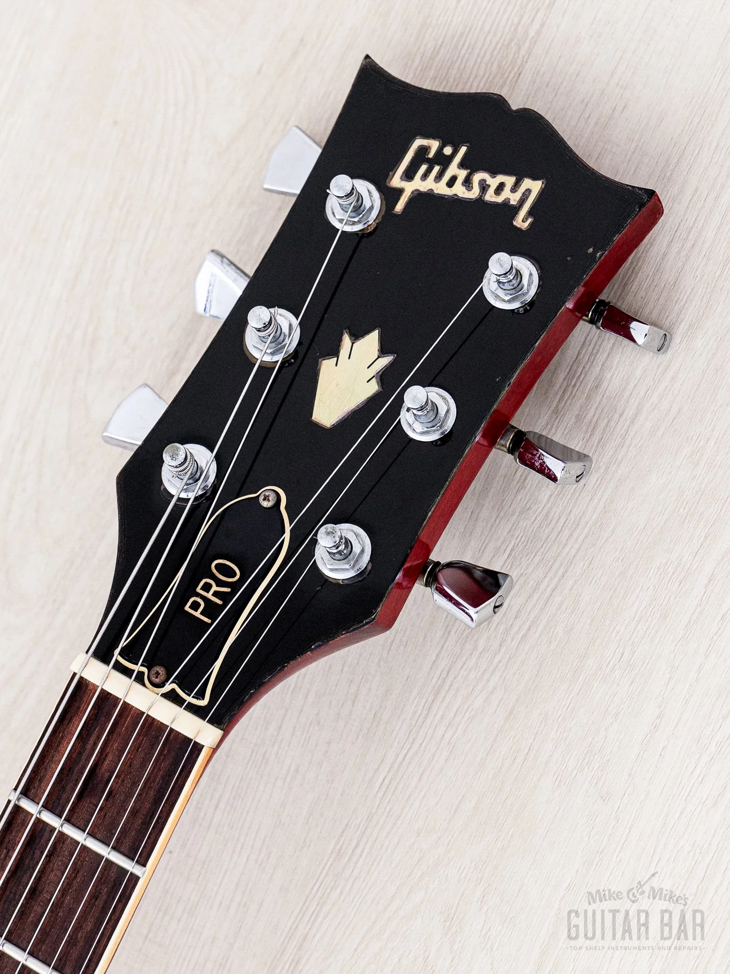 1979 Gibson ES-335 Pro Vintage Semi-Hollow Guitar Cherry w/ 57 Classic PAFs, Case - Image 4