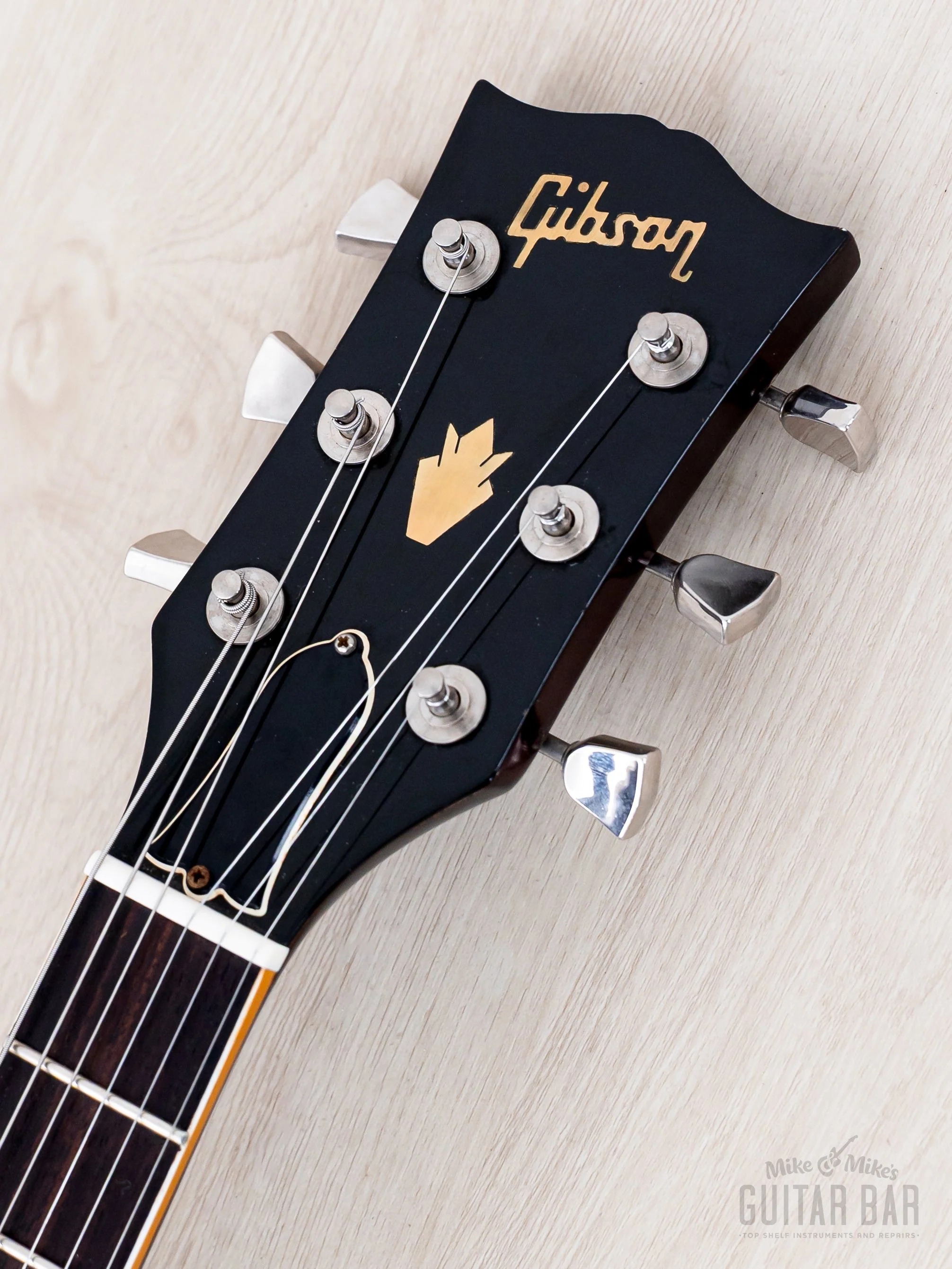 1979 Gibson ES-335 Vintage Semi-Hollow Guitar Wine Red, T-Tops & 1 11/16" Nut w/ Hangtags & Case - Image 4