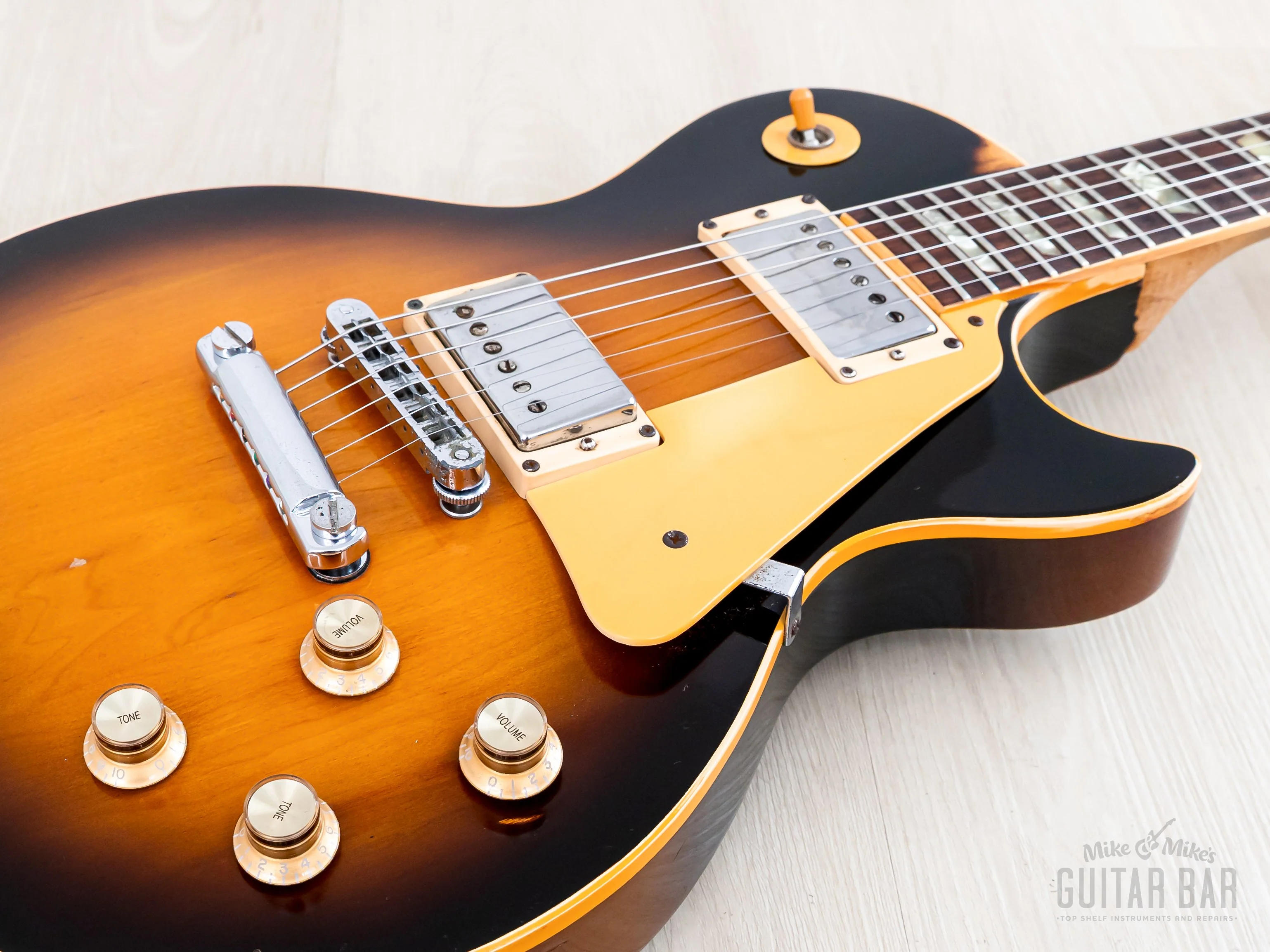 1979 Gibson Les Paul Standard Tobacco Sunburst w/ T Tops, Case - Image 6