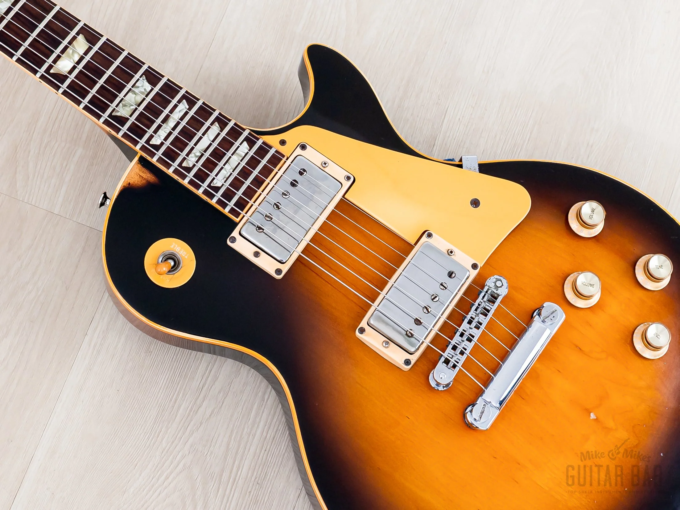 1979 Gibson Les Paul Standard Tobacco Sunburst w/ T Tops, Case - Image 7