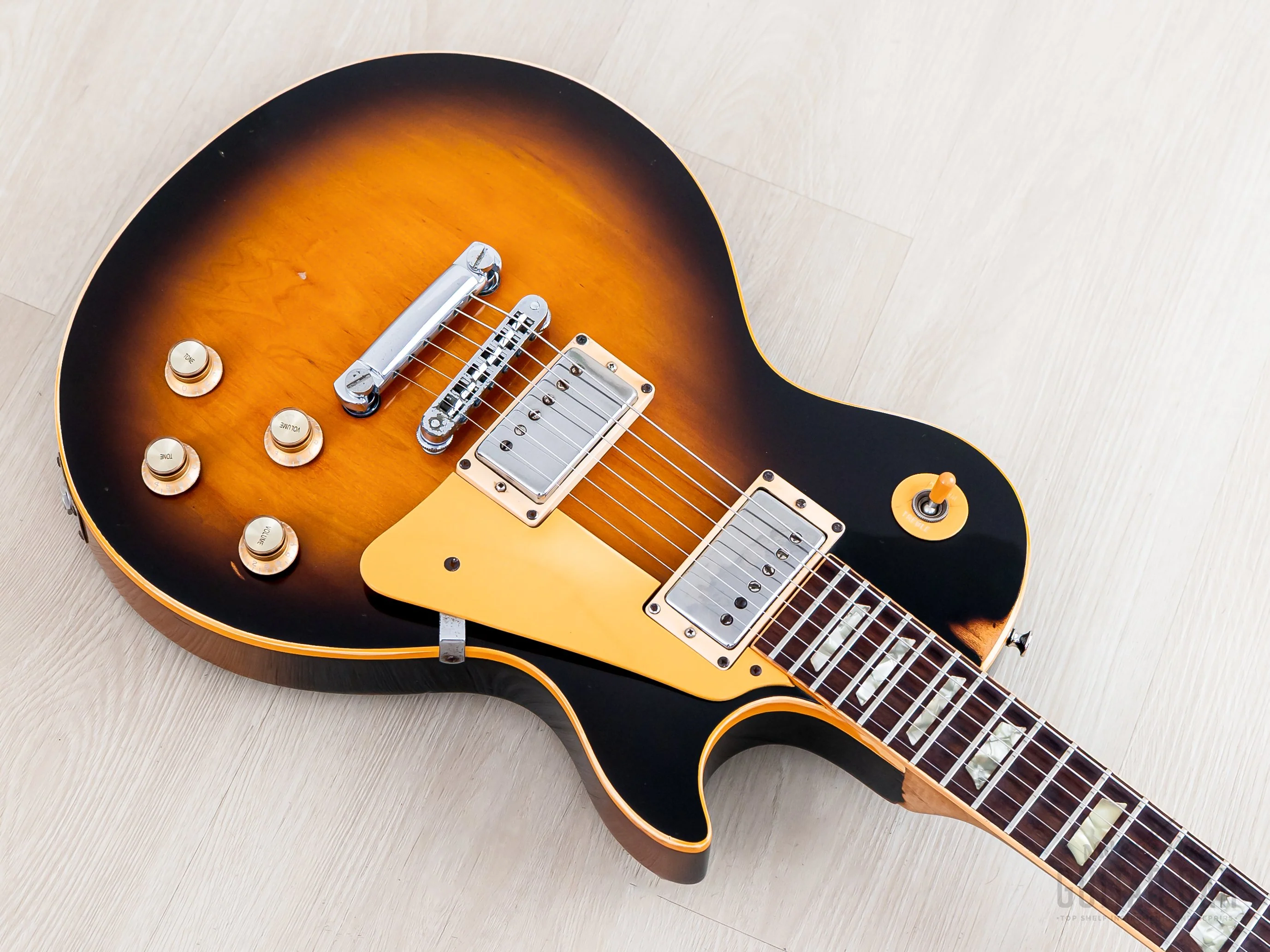 1979 Gibson Les Paul Standard Tobacco Sunburst w/ T Tops, Case - Image 8