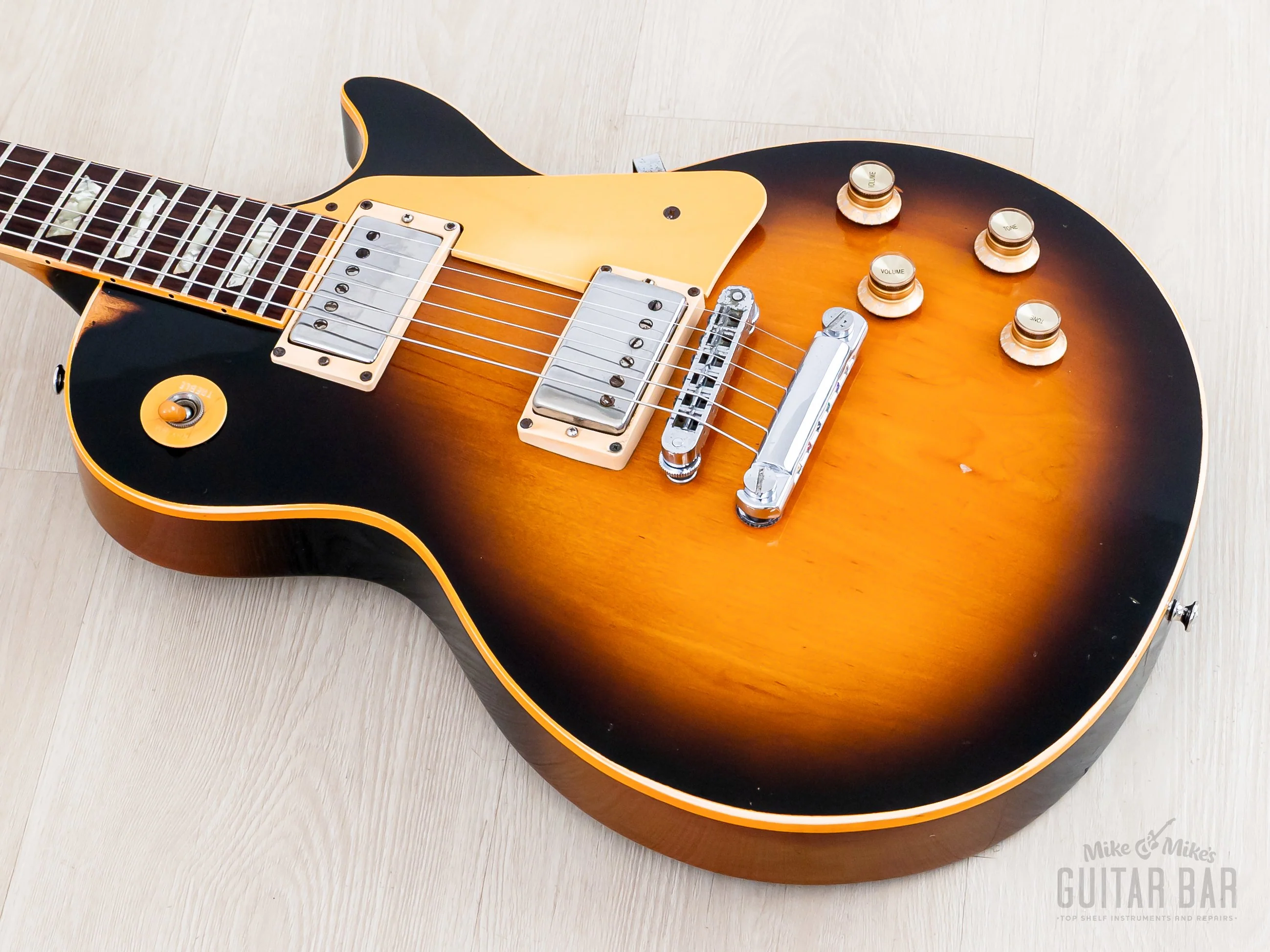 1979 Gibson Les Paul Standard Tobacco Sunburst w/ T Tops, Case - Image 9
