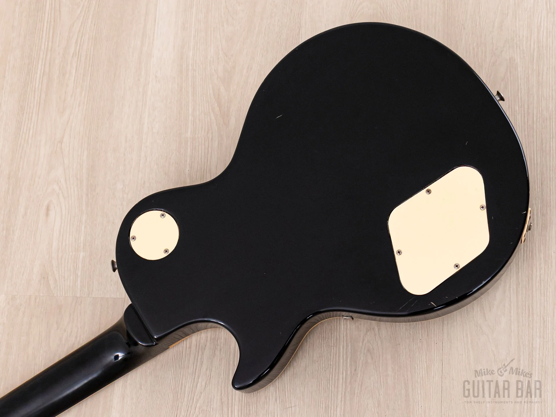 1979 Greco EG800 Standard Vintage Electric Guitar Black w/ Maxon PU-0 Humbuckers, Japan Fujigen - Image 14