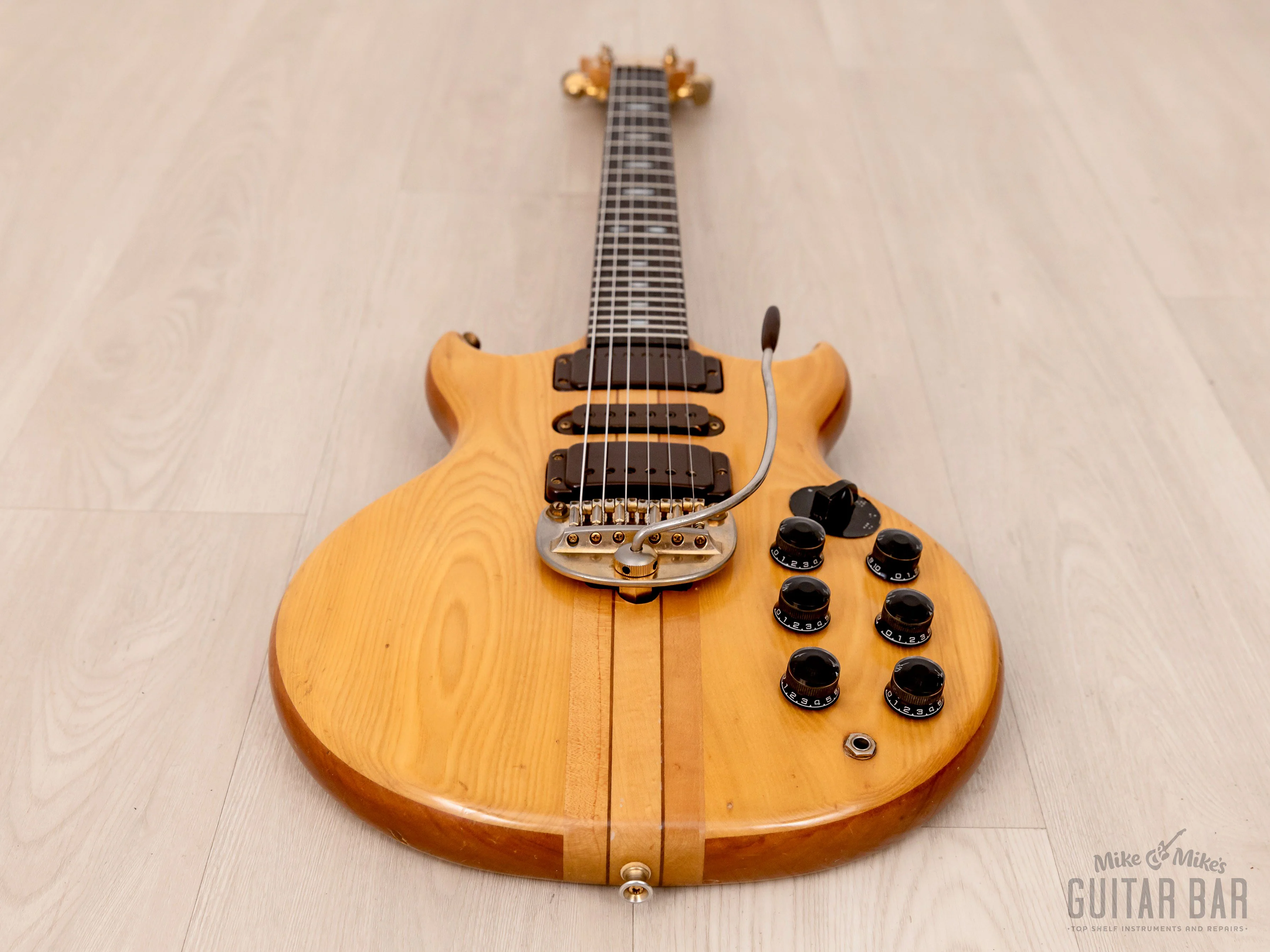 1979 Greco GO-III 1300 Speed Way Neck Through Vintage Guitar w/ Case, Japan Fujigen - Image 10