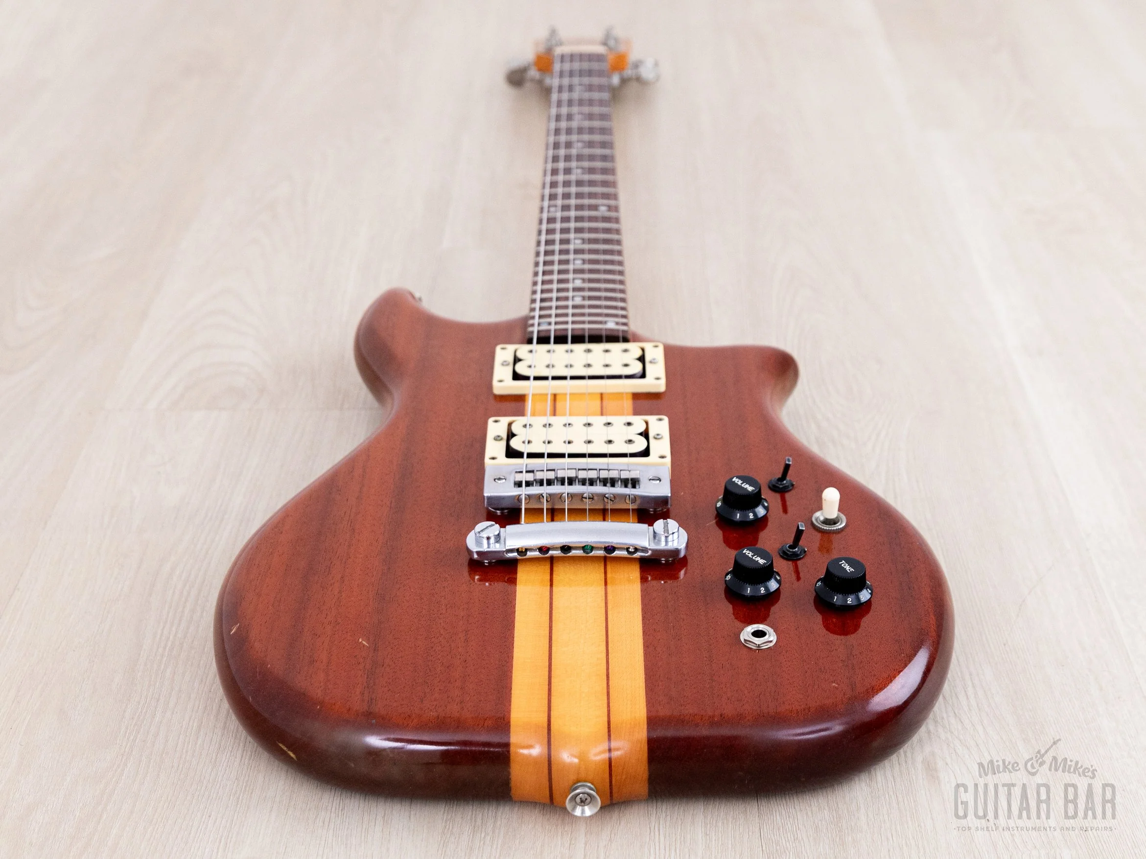 1979 Kawai F-1 Jr Vintage Neck Through Electric Guitar, Stainless Steel 24 Fret, Japan - Image 10