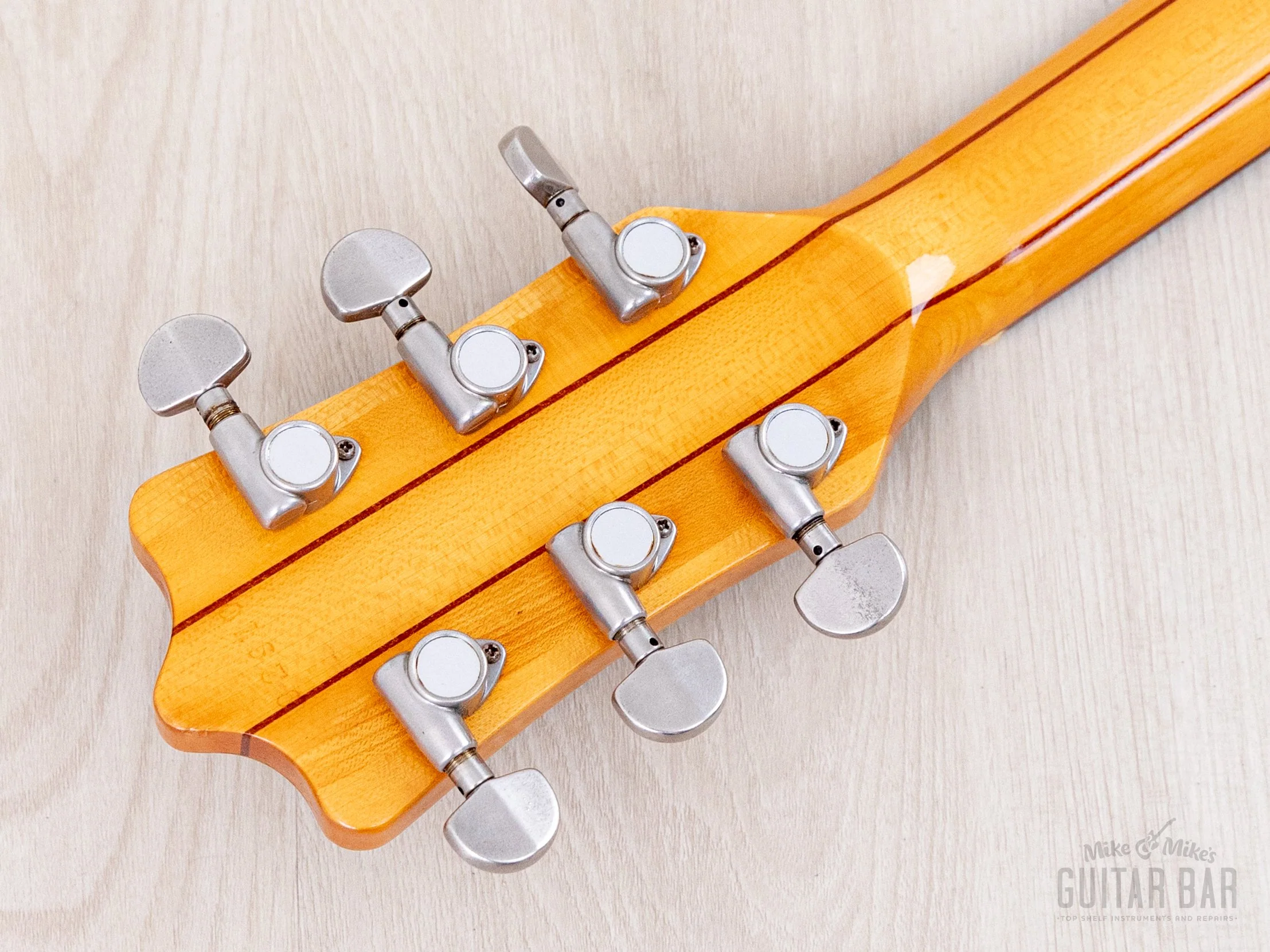 1979 Kawai F-1 Jr Vintage Neck Through Electric Guitar, Stainless Steel 24 Fret, Japan - Image 5