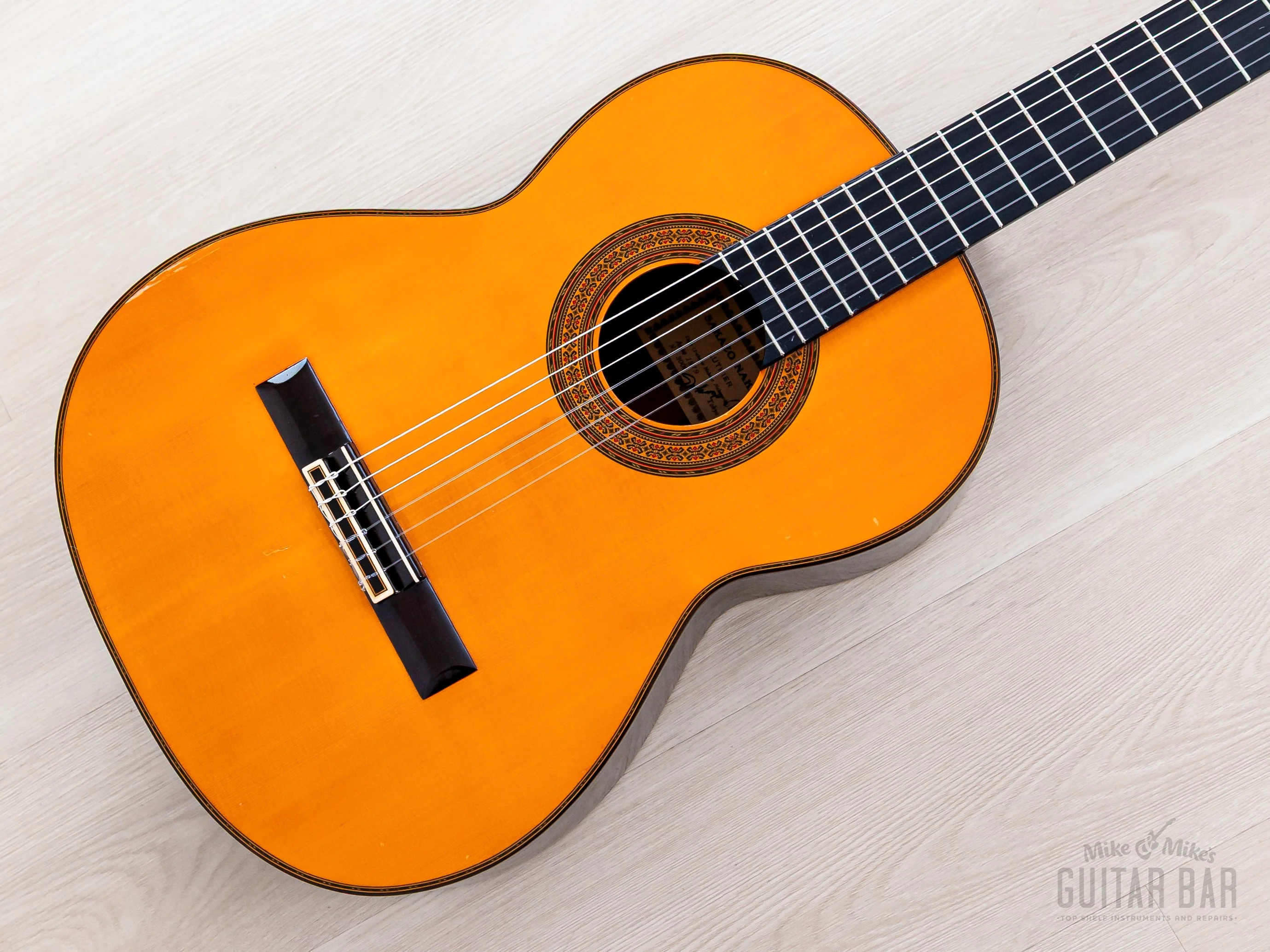 1979 Sakazo Nakade No. 3000 Vintage Classical Guitar, Spruce + Brazilian Rosewood w/ Case
