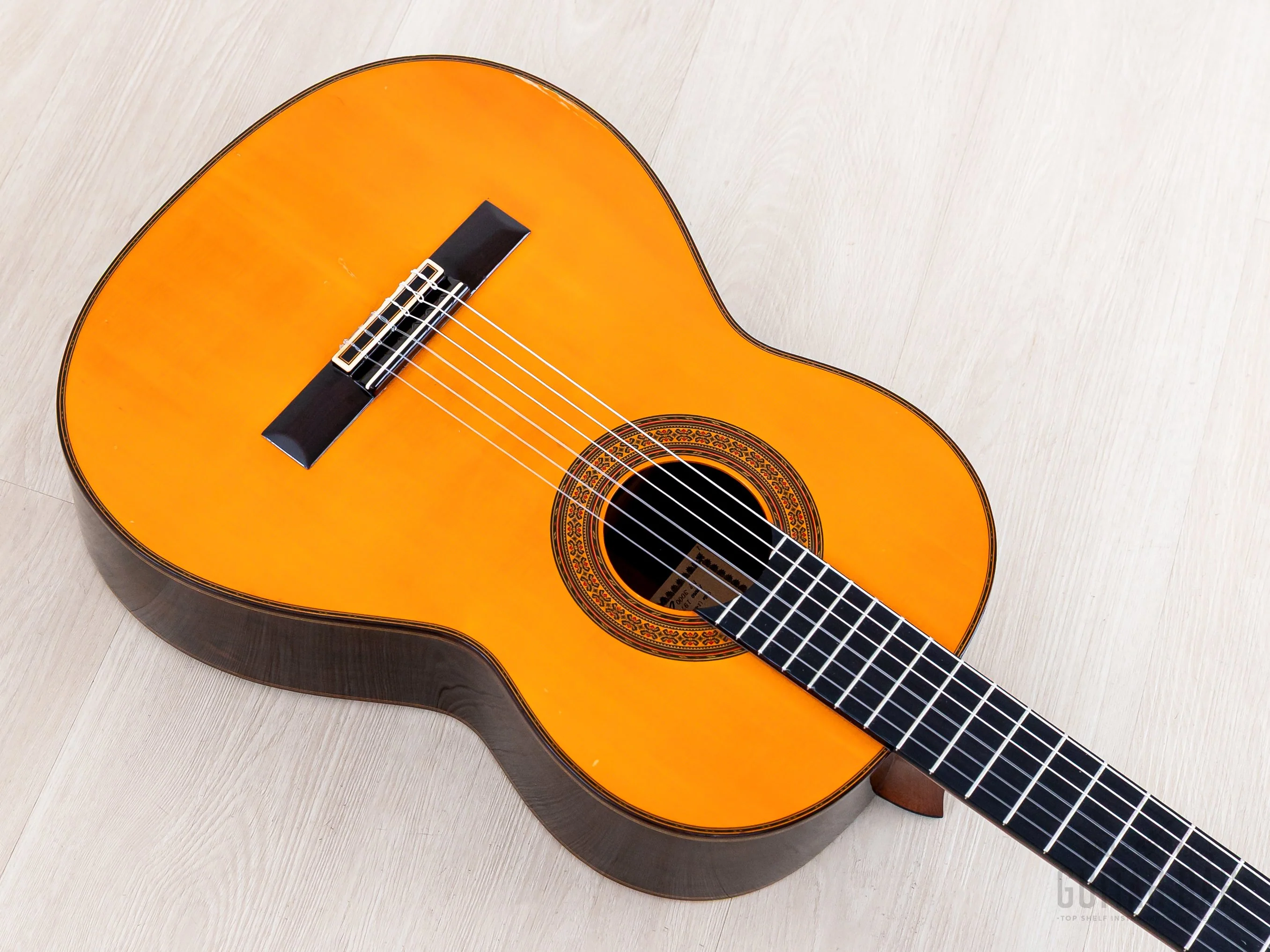1979 Sakazo Nakade No. 3000 Vintage Classical Guitar, Spruce + Brazilian Rosewood w/ Case - Image 10