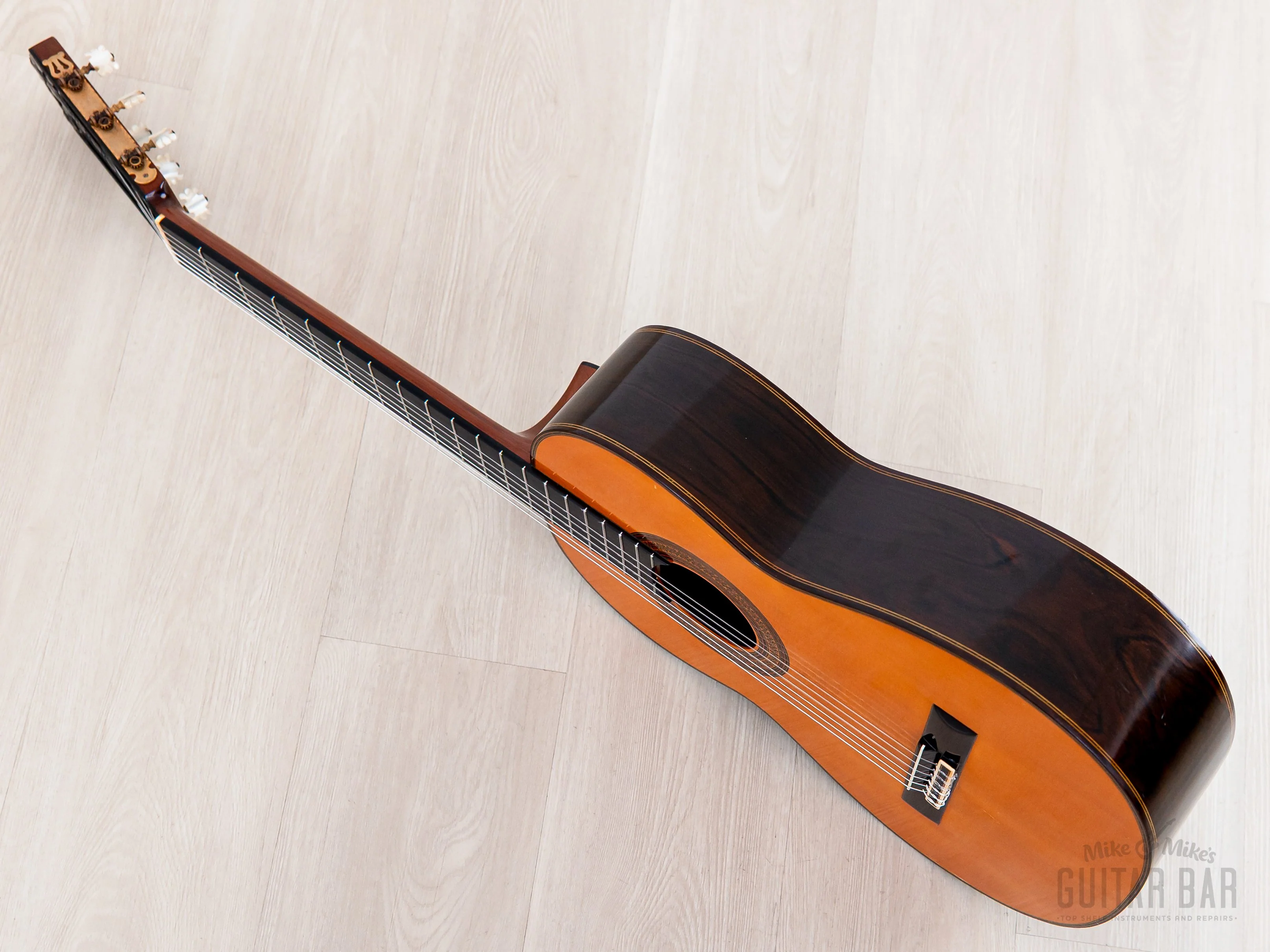 1979 Sakazo Nakade No. 3000 Vintage Classical Guitar, Spruce + Brazilian Rosewood w/ Case - Image 14