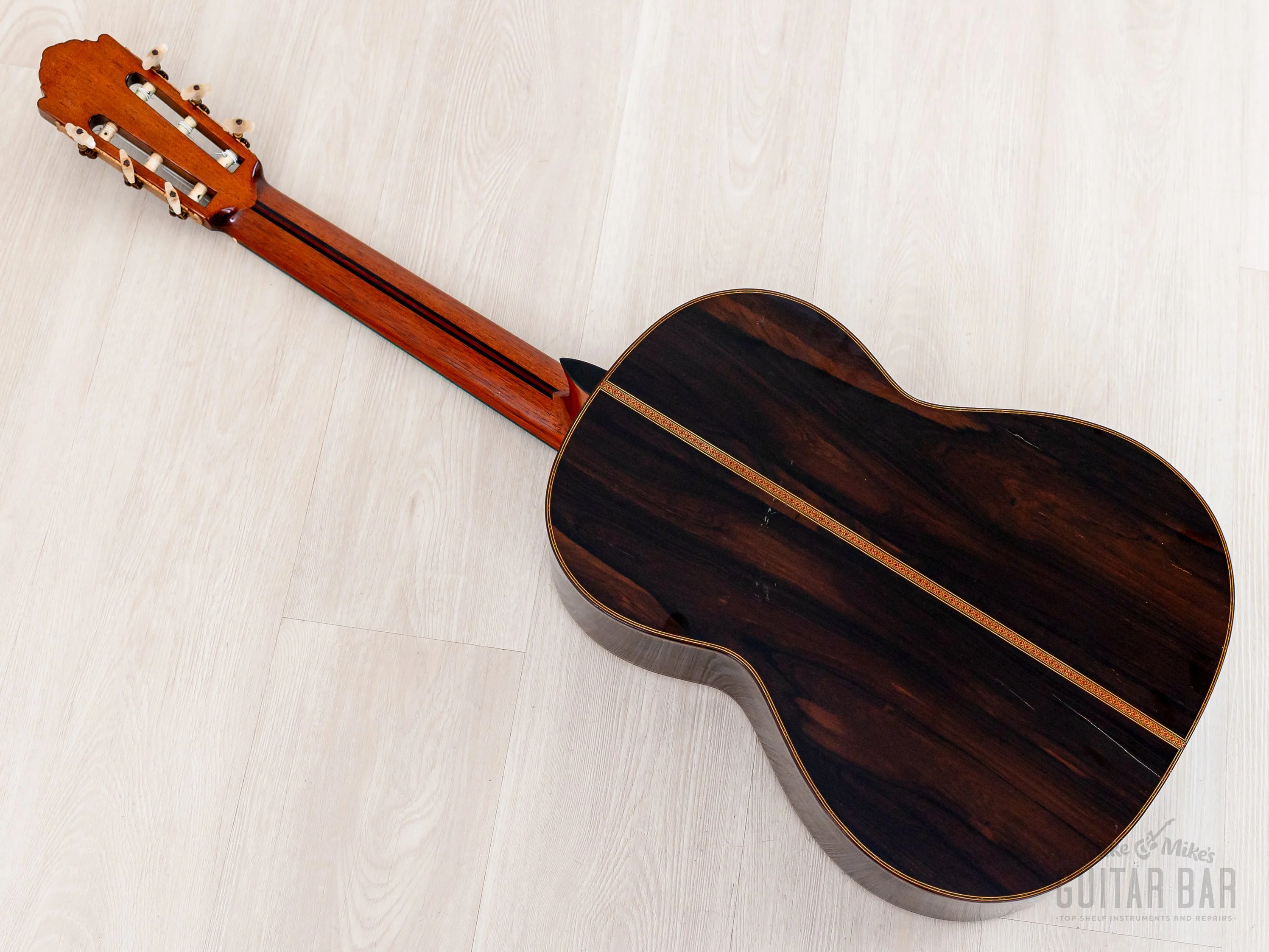 1979 Sakazo Nakade No. 3000 Vintage Classical Guitar, Spruce + Brazilian Rosewood w/ Case - Image 16