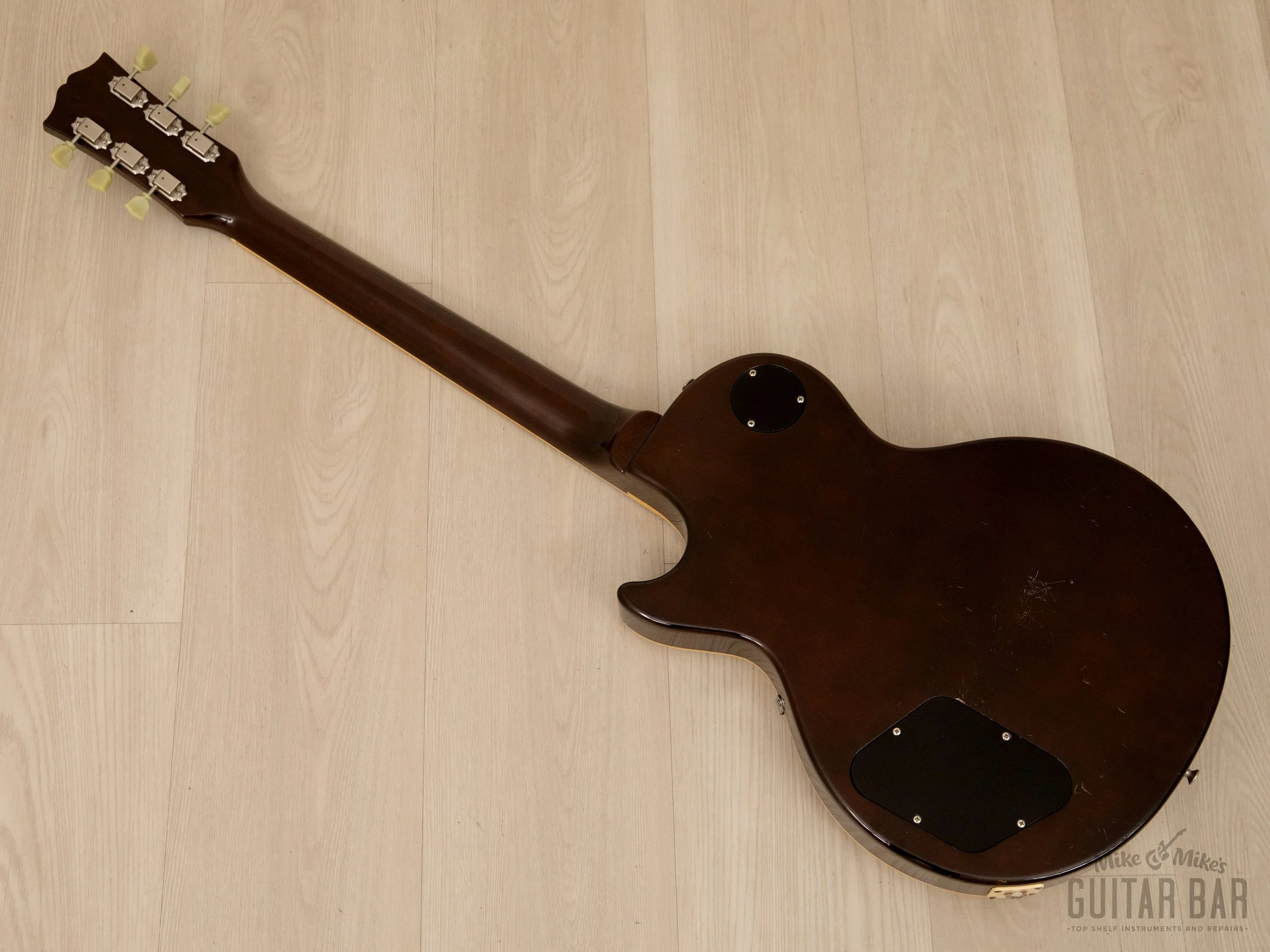 1979 Tokai Les Paul Reborn LS-50 Goldtop Darkback Vintage Guitar w/ Gibson 61 PAFs, Case - Image 12