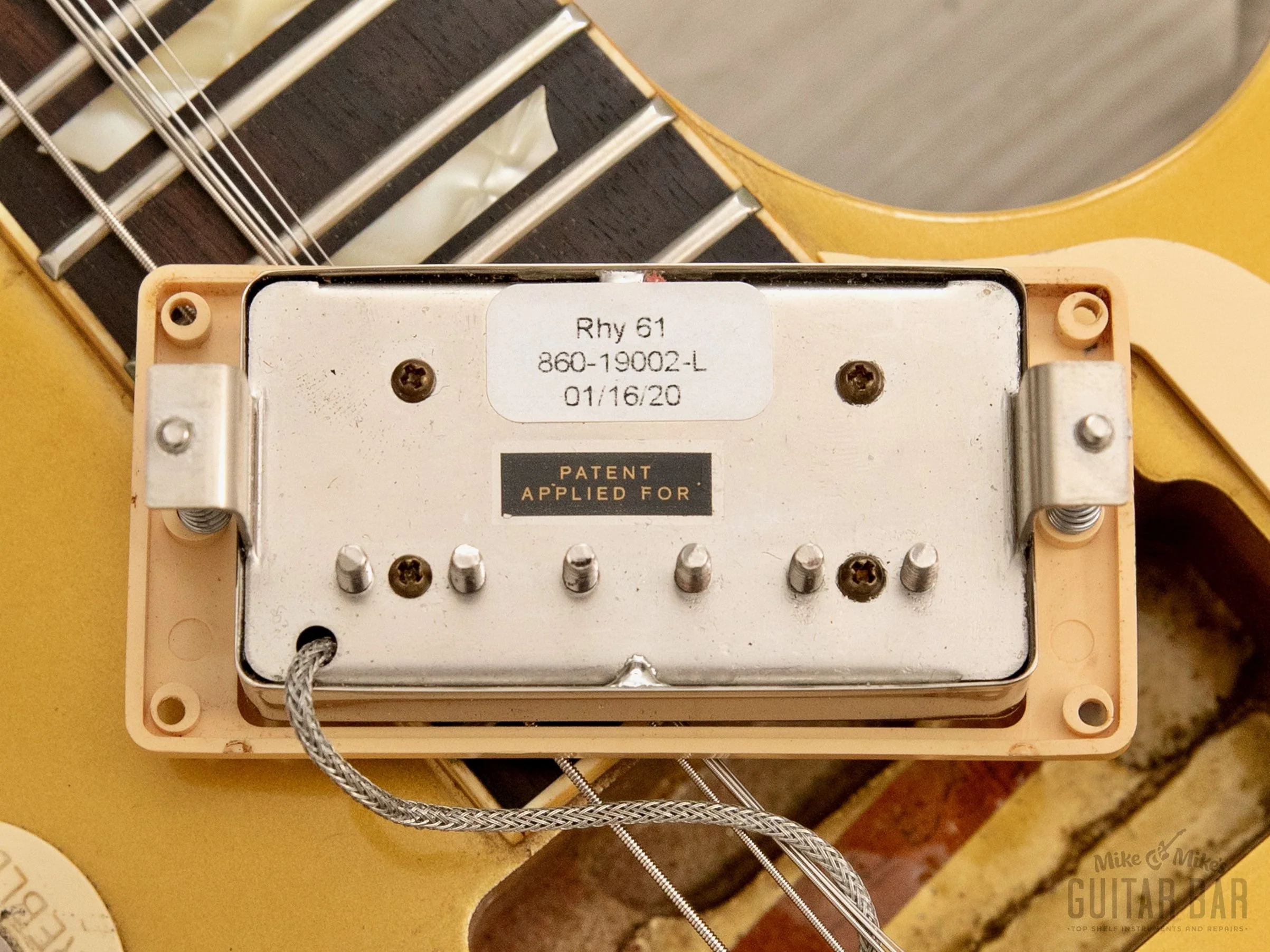 1979 Tokai Les Paul Reborn LS-50 Goldtop Darkback Vintage Guitar w/ Gibson 61 PAFs, Case - Image 18