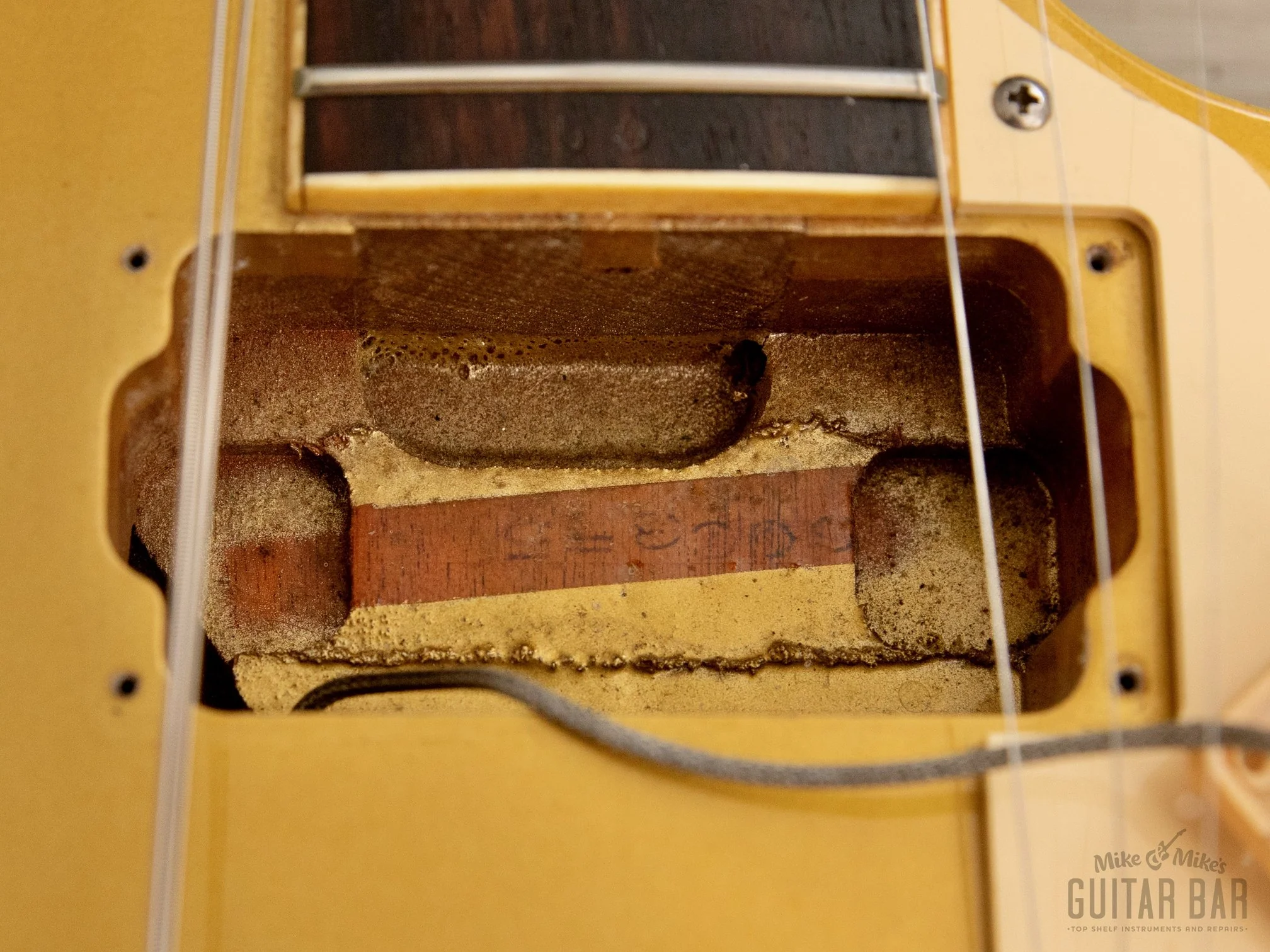 1979 Tokai Les Paul Reborn LS-50 Goldtop Darkback Vintage Guitar w/ Gibson 61 PAFs, Case - Image 19
