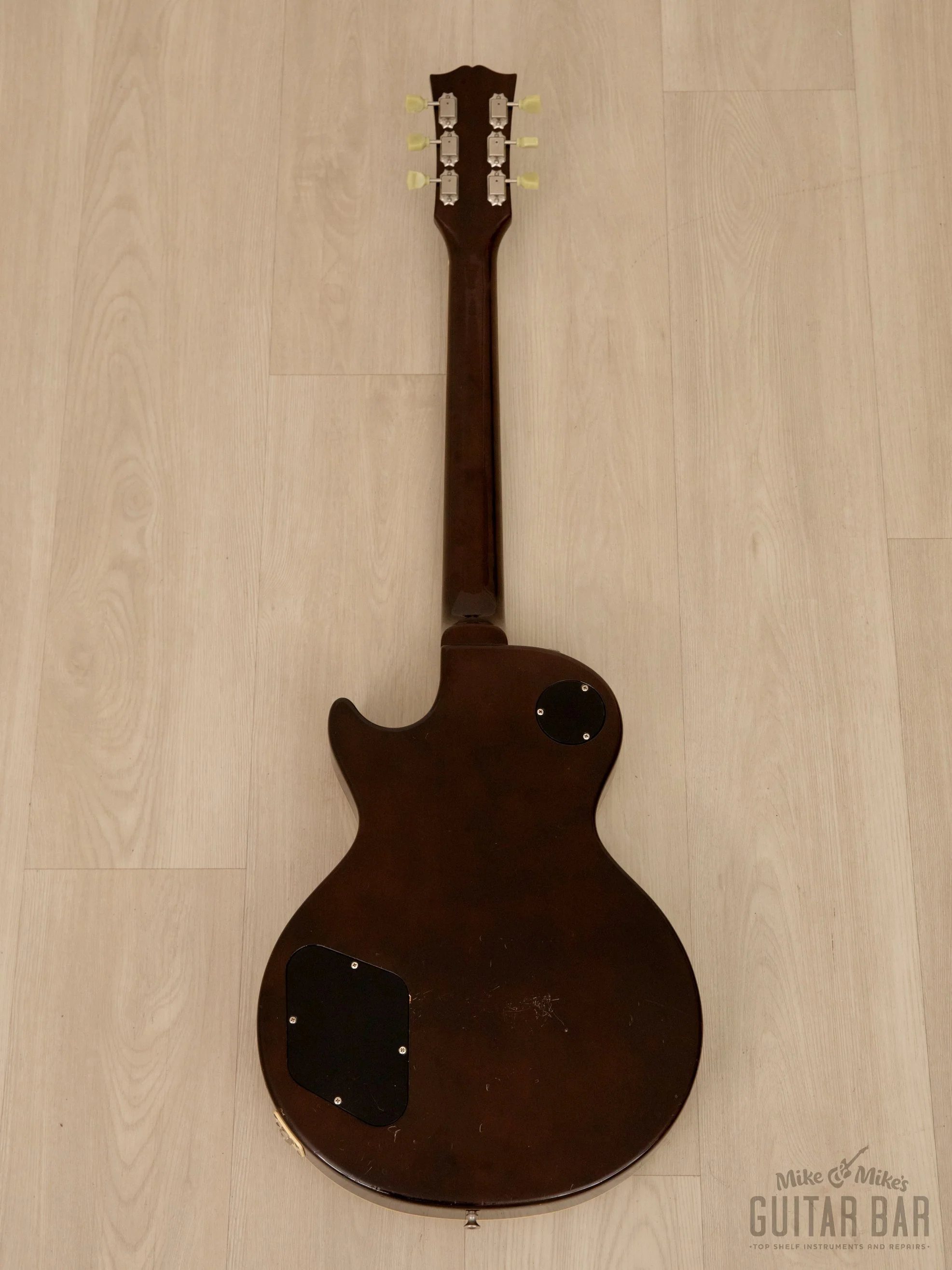 1979 Tokai Les Paul Reborn LS-50 Goldtop Darkback Vintage Guitar w/ Gibson 61 PAFs, Case - Image 3