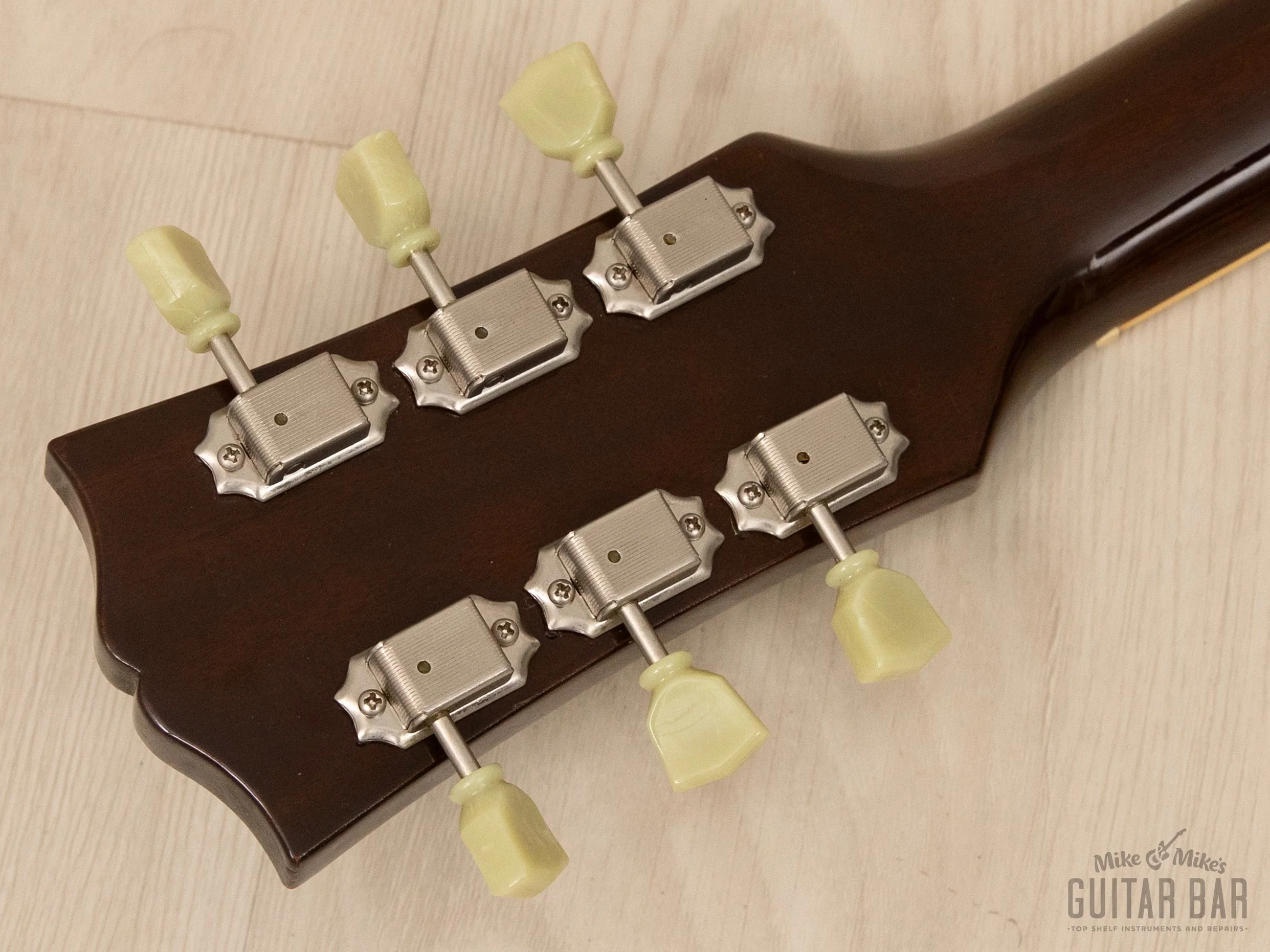 1979 Tokai Les Paul Reborn LS-50 Goldtop Darkback Vintage Guitar w/ Gibson 61 PAFs, Case - Image 5