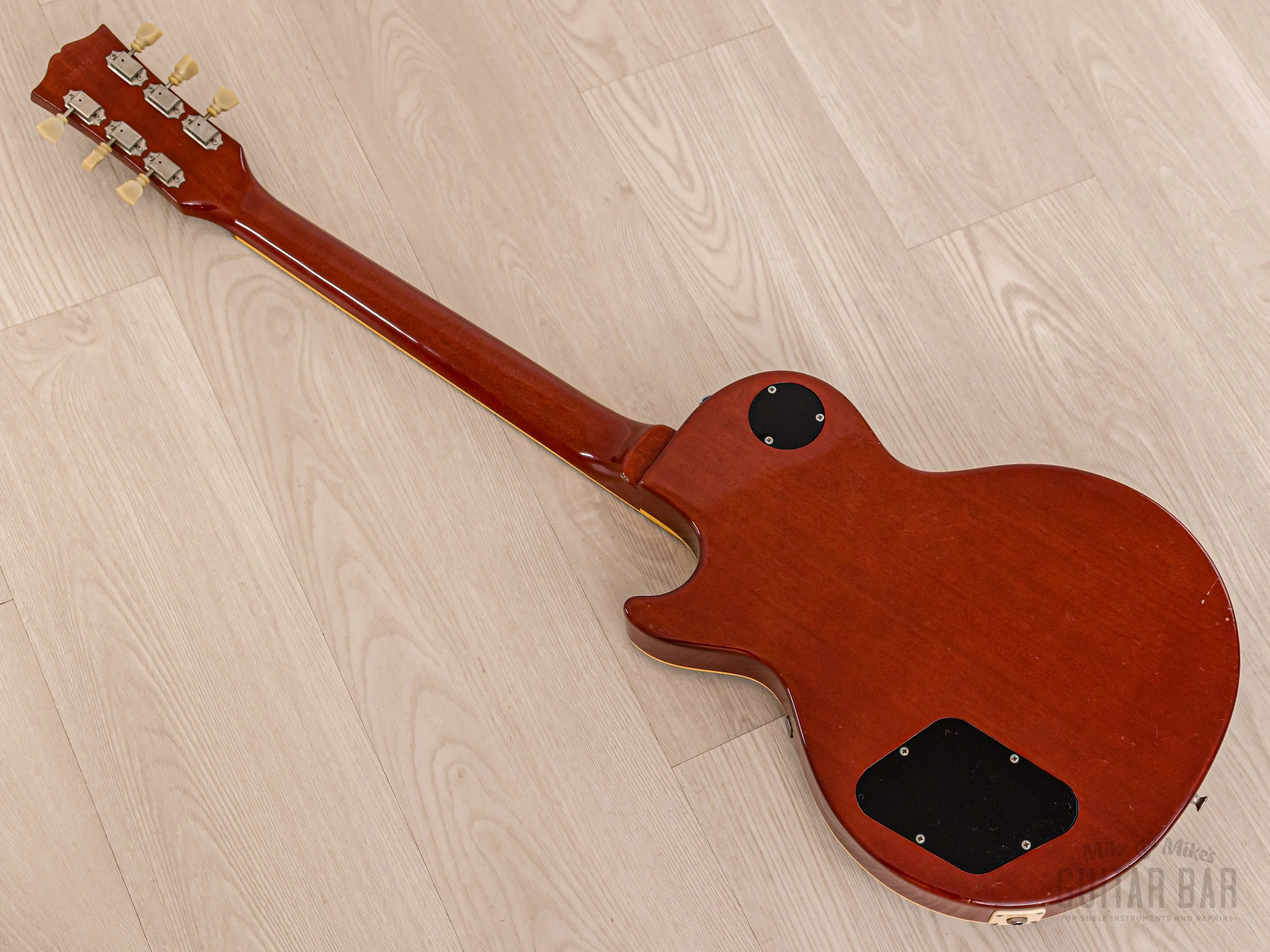 1979 Tokai Les Paul Reborn “Love Rock” LS-120 OS Flame Top Sunburst Lacquer w/ DiMarzio PAFs, Case - Image 12