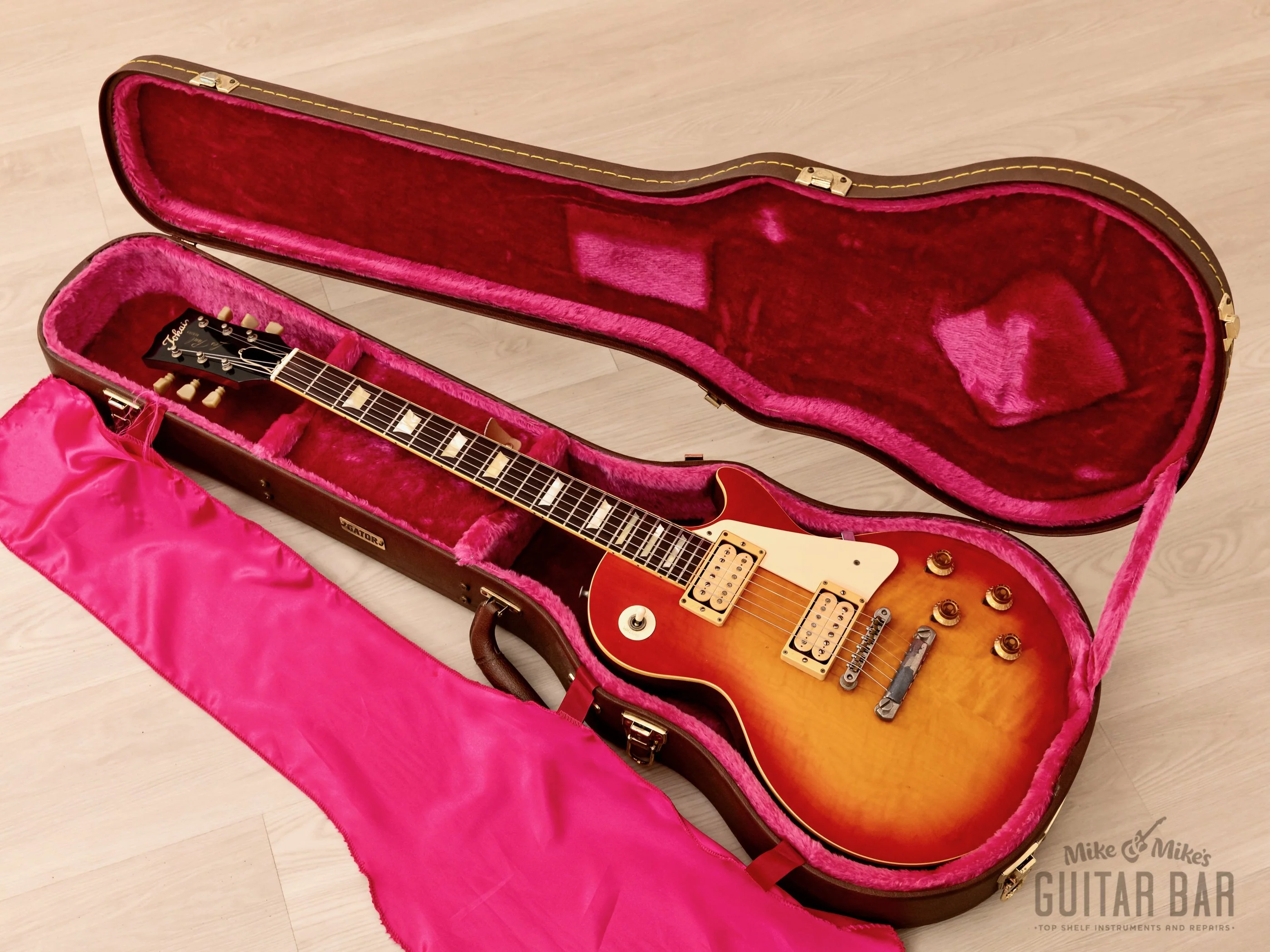 1979 Tokai Les Paul Reborn LS-120 Vintage Flame Top Guitar, Collector-Grade w/ Case, Love Rock - Image 21
