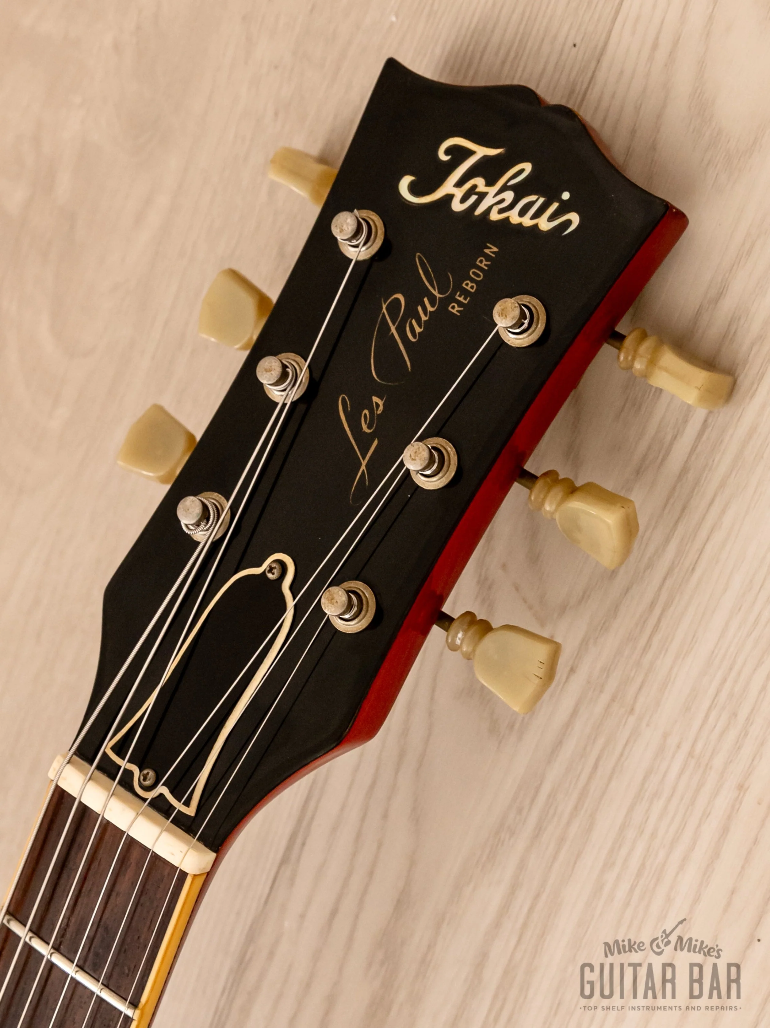 1979 Tokai Les Paul Reborn LS-120 Vintage Flame Top Guitar, Collector-Grade w/ Case, Love Rock - Image 4