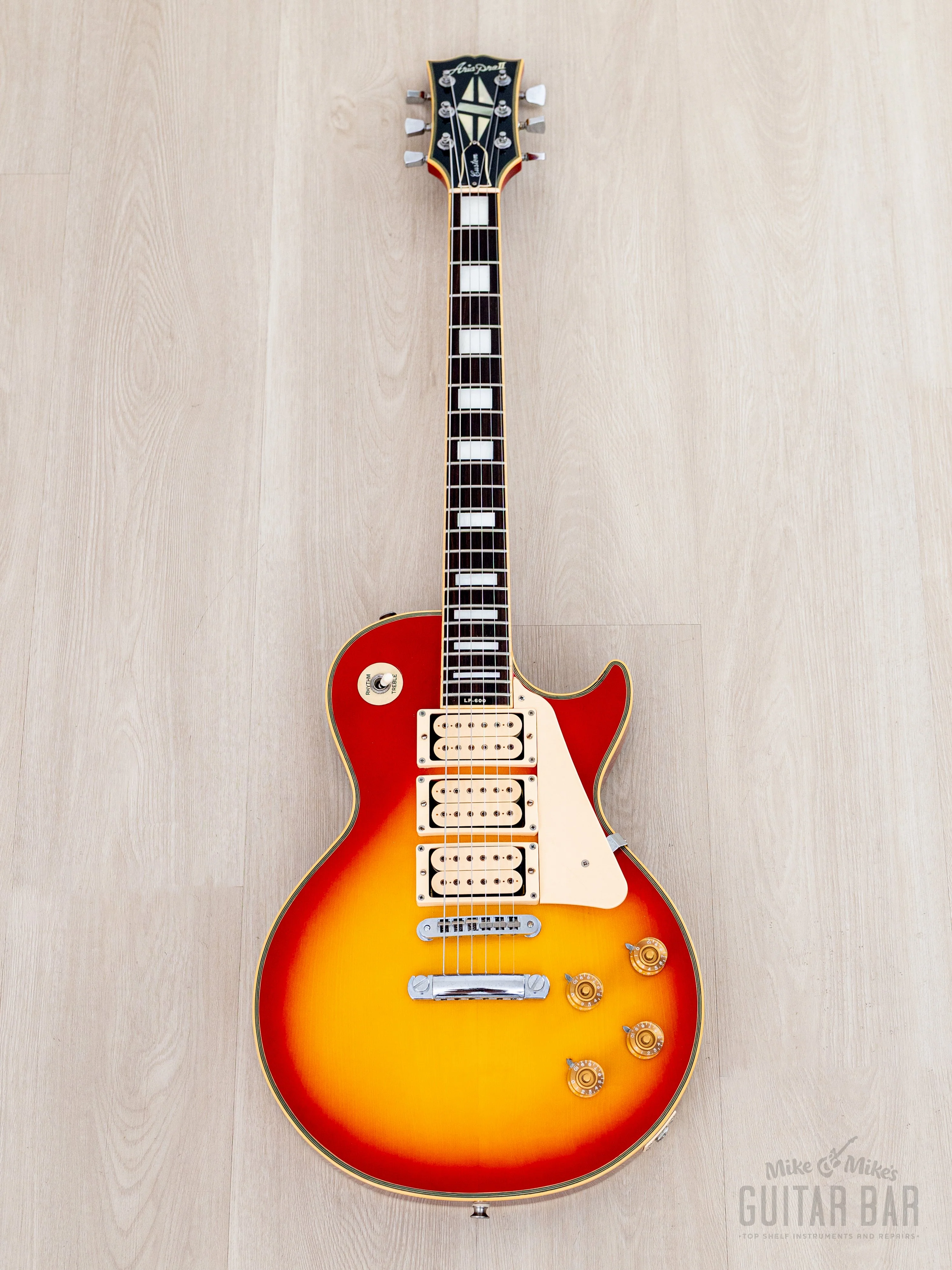 1980 Aria Pro II Custom LP-600 Ace Frehley Model Vintage Guitar w/ DiMarzio & Case, Japan Matsumoku - Image 2