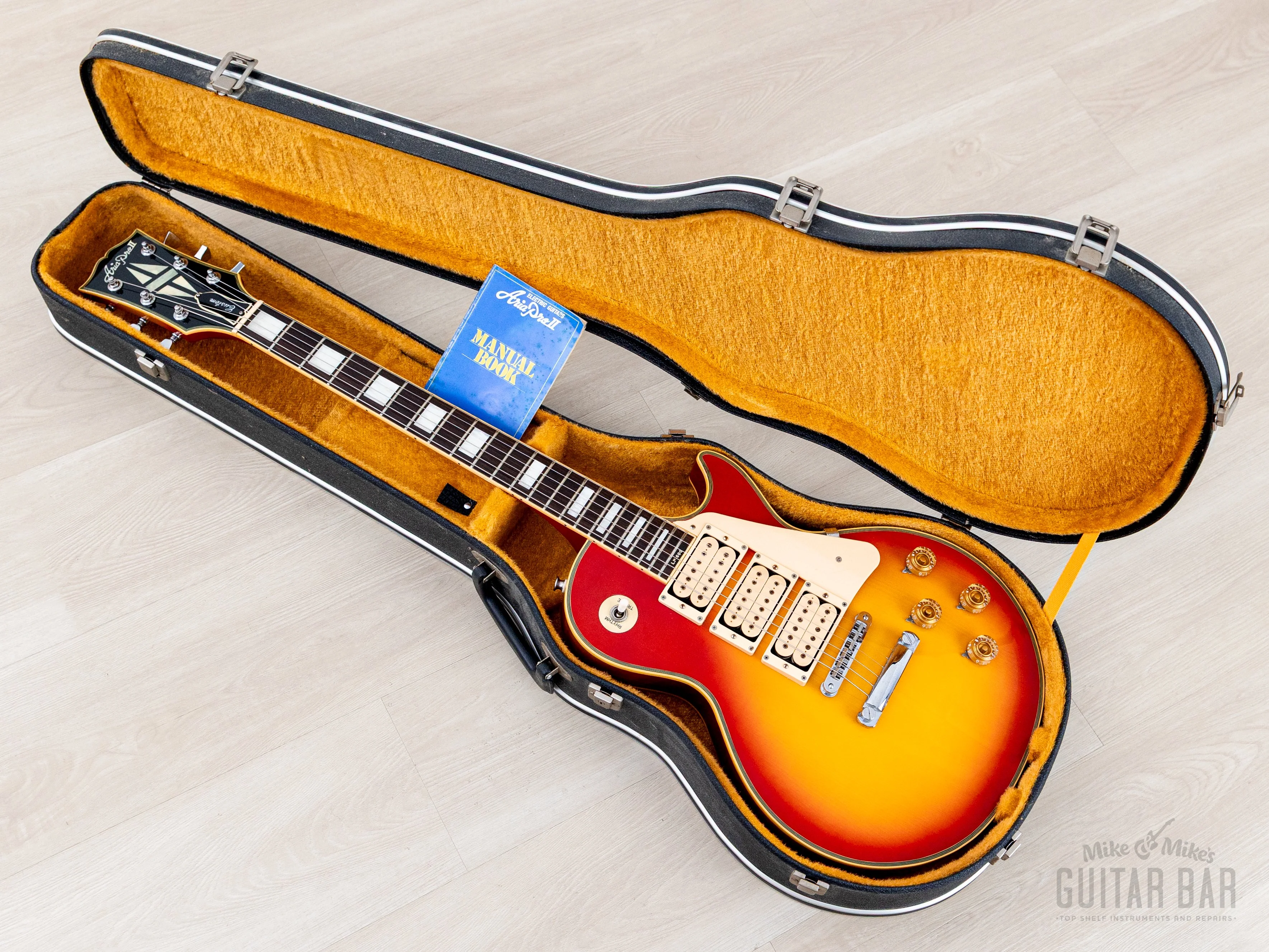 1980 Aria Pro II Custom LP-600 Ace Frehley Model Vintage Guitar w/ DiMarzio & Case, Japan Matsumoku - Image 21