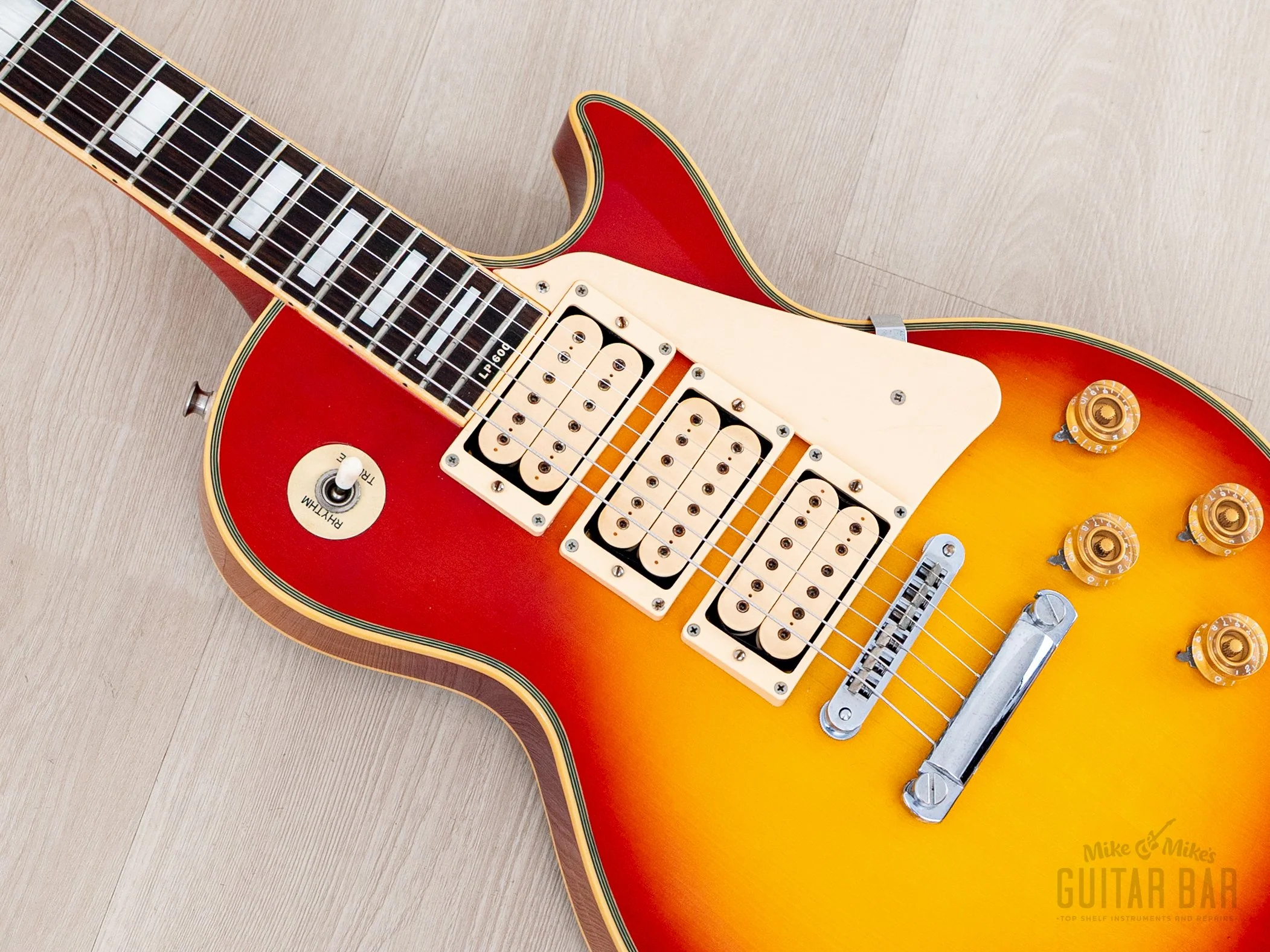 1980 Aria Pro II Custom LP-600 Ace Frehley Model Vintage Guitar w/ DiMarzio & Case, Japan Matsumoku - Image 7