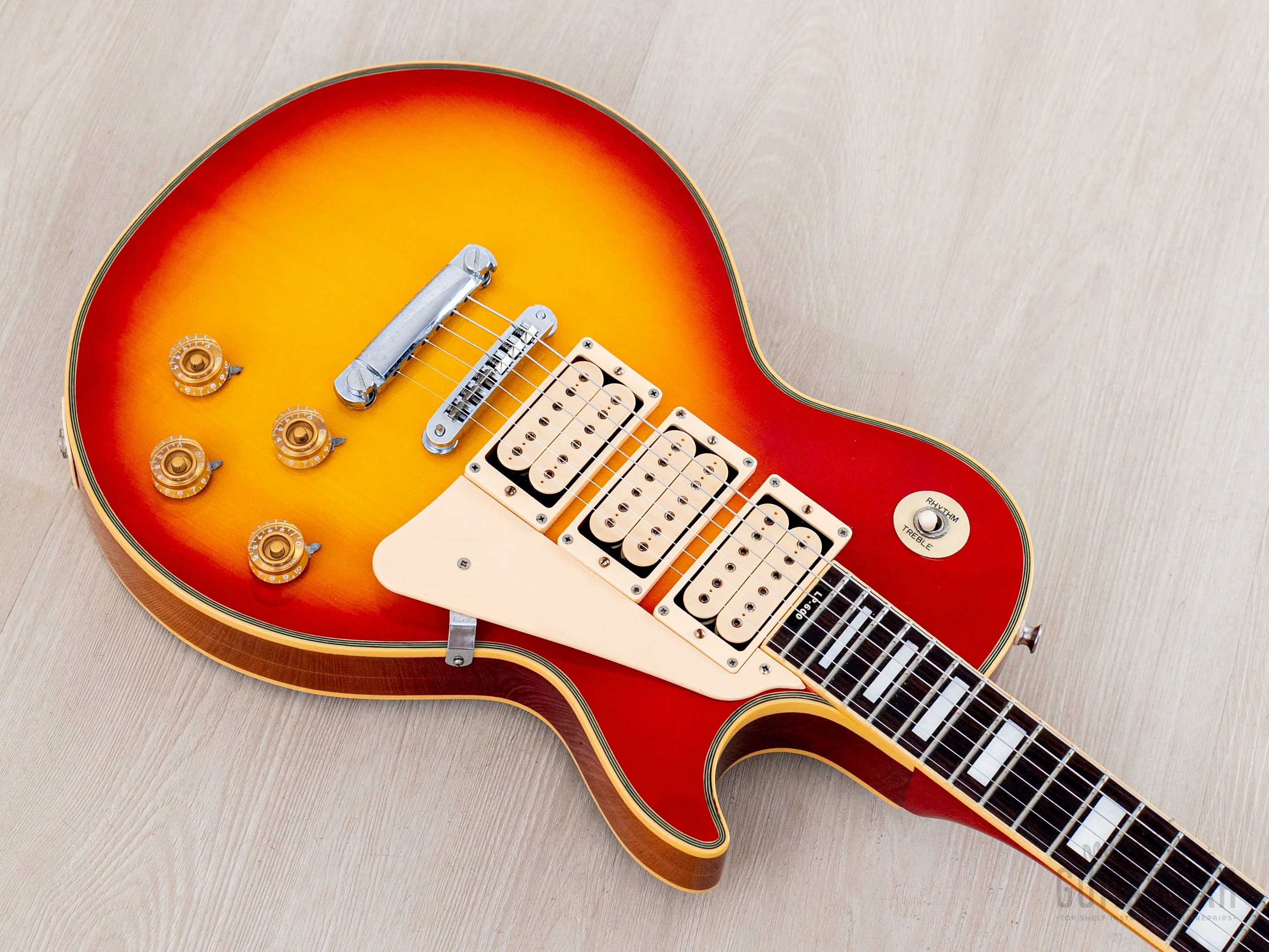 1980 Aria Pro II Custom LP-600 Ace Frehley Model Vintage Guitar w/ DiMarzio & Case, Japan Matsumoku - Image 8