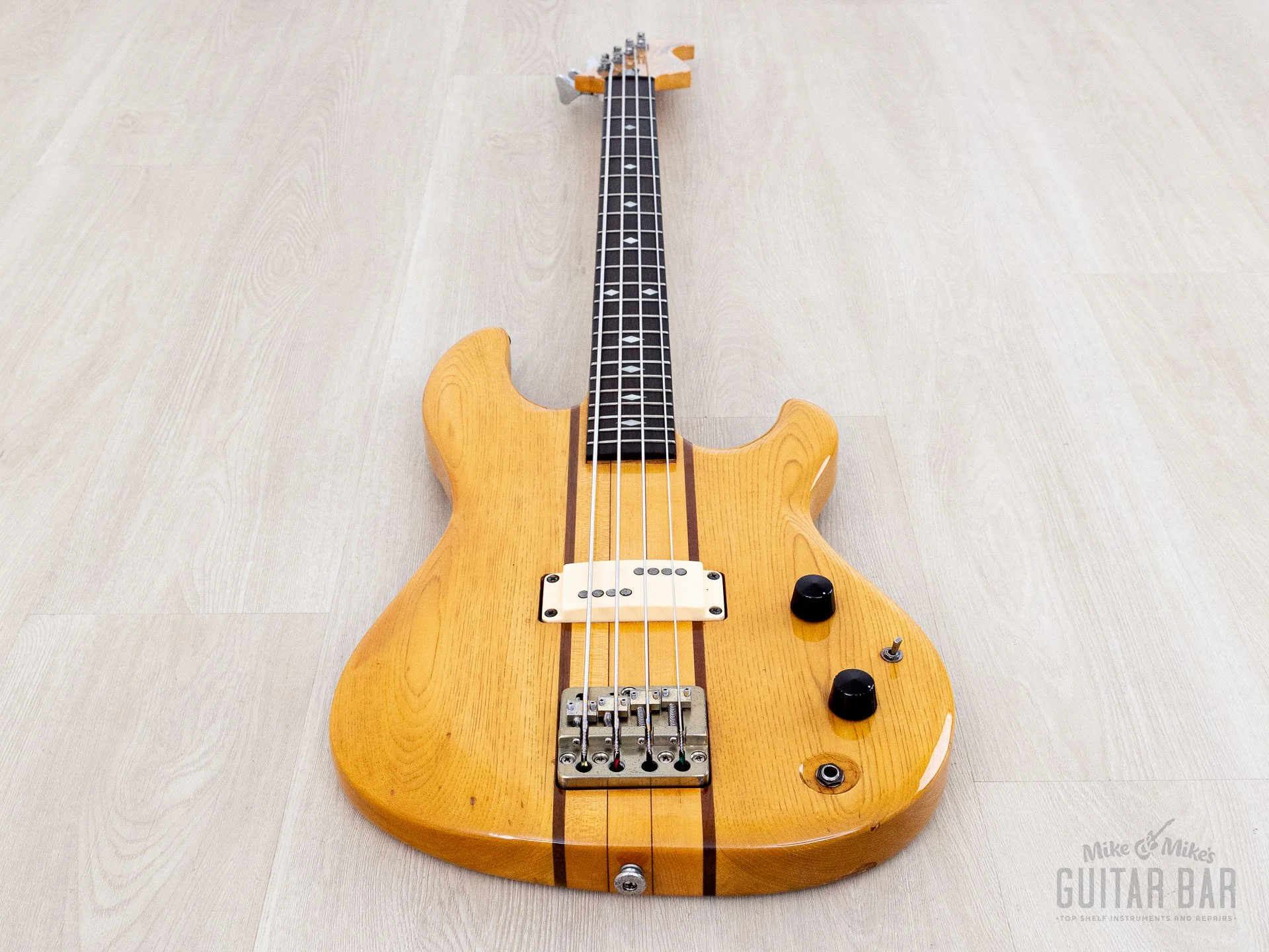 1980 Aria Pro II Thor Sound TSB-550 Neck Through Vintage Bass, Japan Matsumoku - Image 11