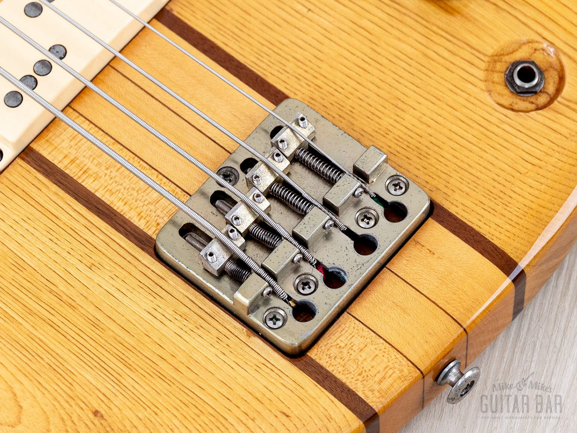 1980 Aria Pro II Thor Sound TSB-550 Neck Through Vintage Bass, Japan Matsumoku - Image 8