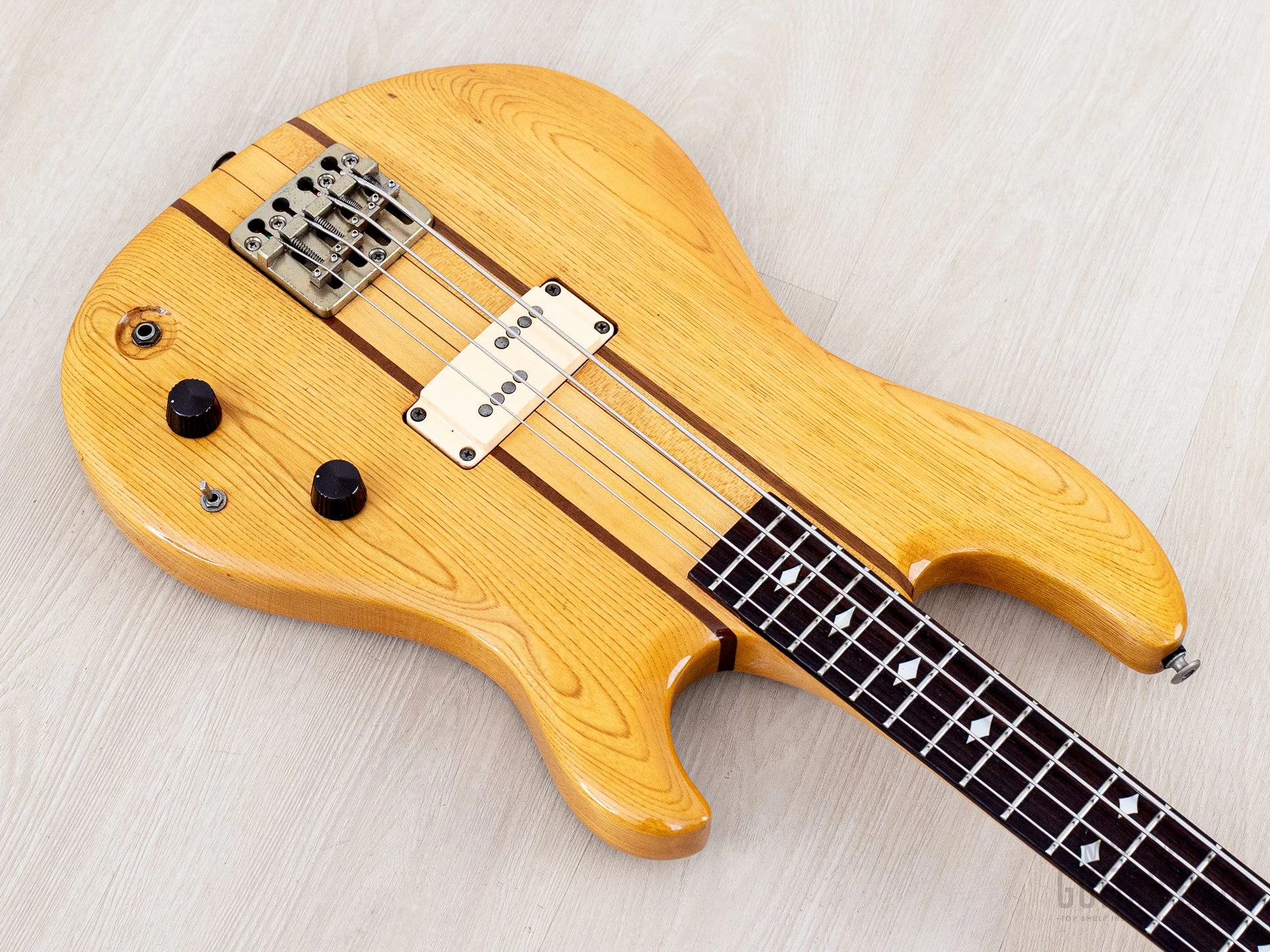 1980 Aria Pro II Thor Sound TSB-550 Neck Through Vintage Bass, Japan Matsumoku - Image 9