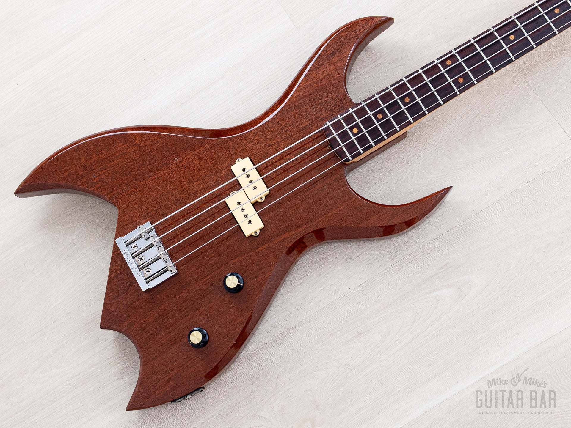 1980 B.C. Rich “Little Sister” Rich Bich Vintage Bass, Son of a Rich Series w/ Case