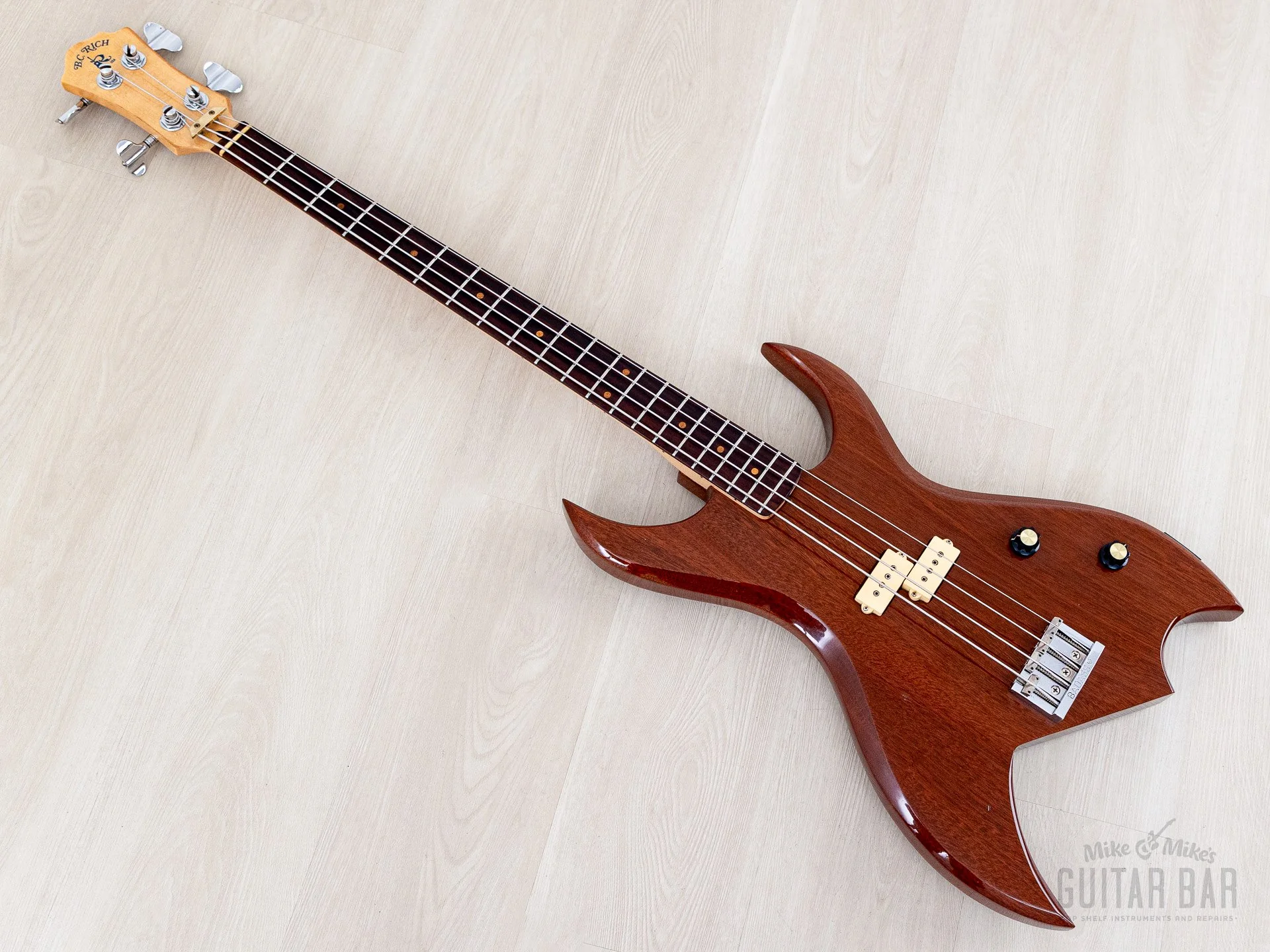 1980 B.C. Rich “Little Sister” Rich Bich Vintage Bass, Son of a Rich Series w/ Case - Image 12