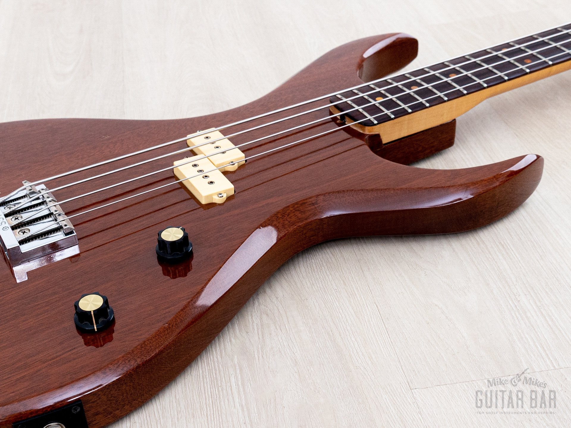 1980 B.C. Rich “Little Sister” Rich Bich Vintage Bass, Son of a Rich Series w/ Case - Image 6