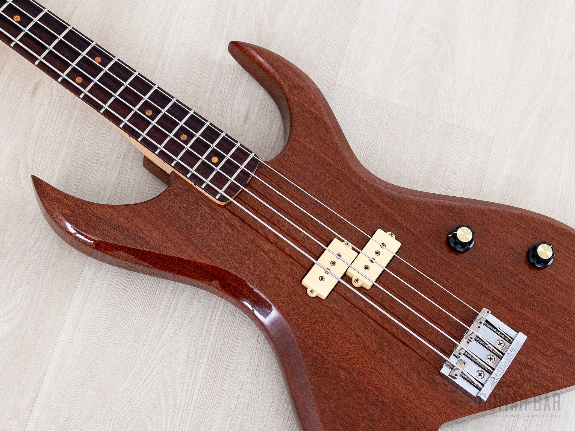 1980 B.C. Rich “Little Sister” Rich Bich Vintage Bass, Son of a Rich Series w/ Case - Image 7