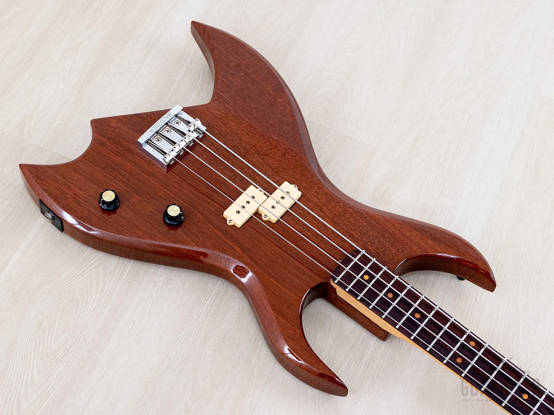 1980 B.C. Rich “Little Sister” Rich Bich Vintage Bass, Son of a Rich Series w/ Case - Image 9