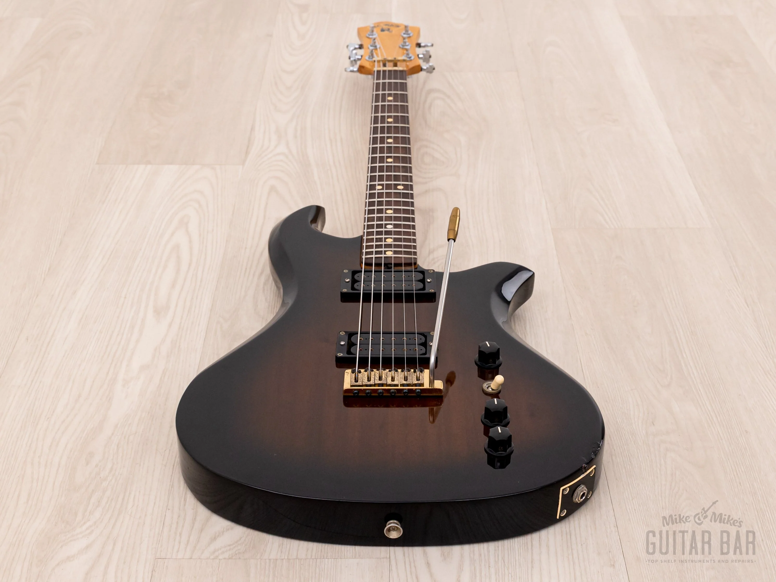 1980 BC Rich USA "Son of a Rich" Nighthawk Vintage Guitar, Charvel-Made w/ DiMarzio, Tremolo & Case, Eagle - Image 10