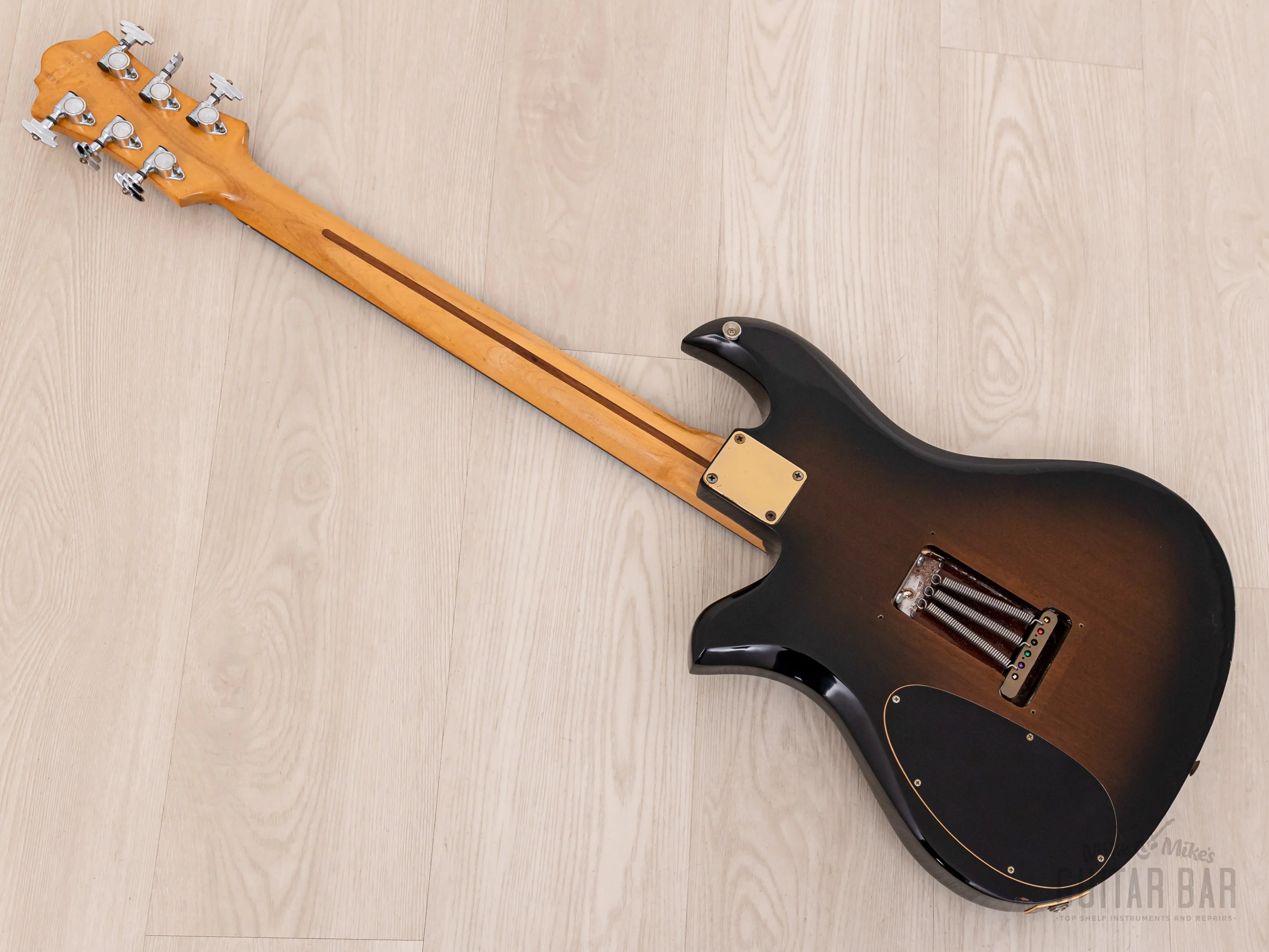 1980 BC Rich USA "Son of a Rich" Nighthawk Vintage Guitar, Charvel-Made w/ DiMarzio, Tremolo & Case, Eagle - Image 12