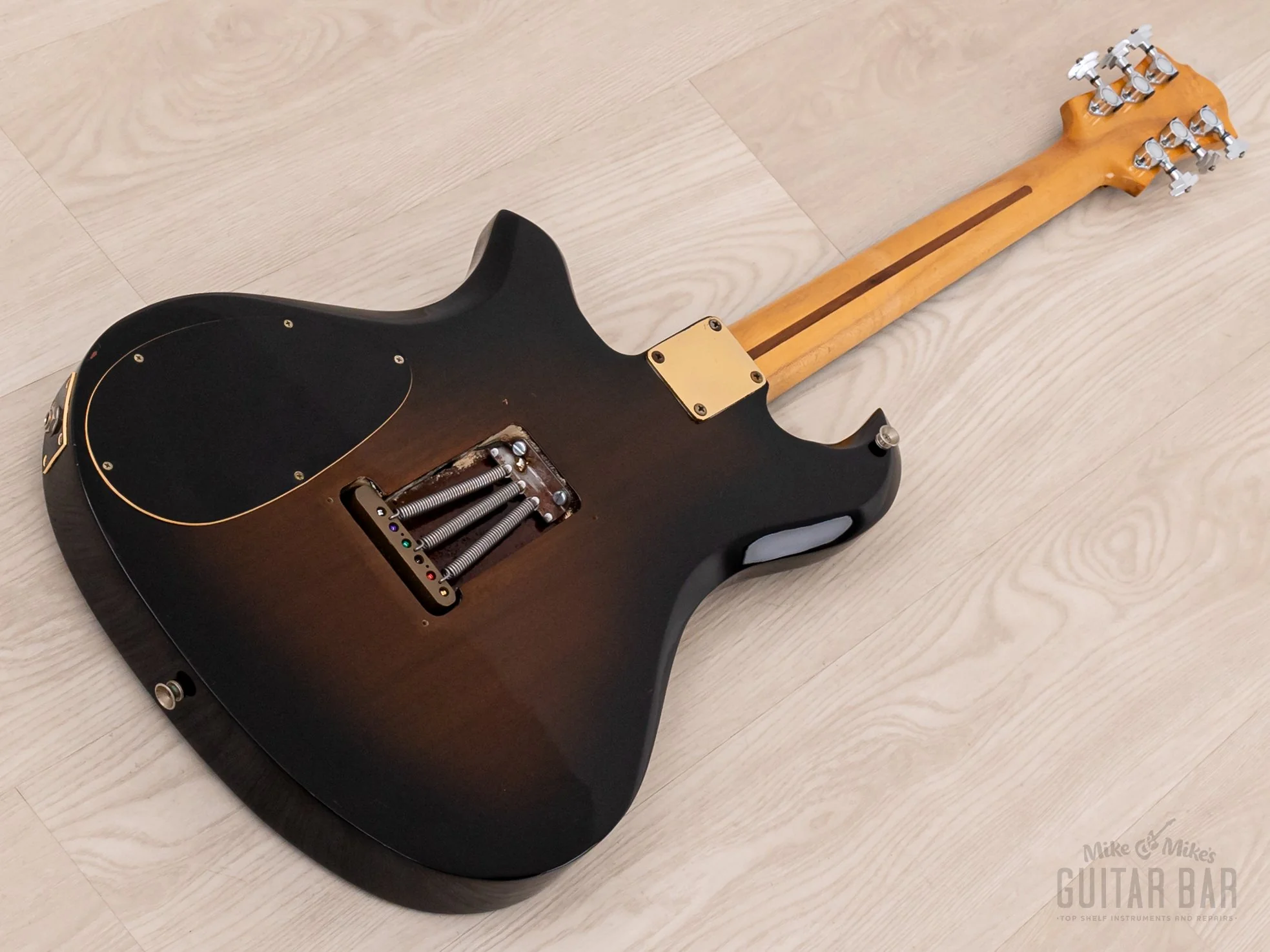 1980 BC Rich USA "Son of a Rich" Nighthawk Vintage Guitar, Charvel-Made w/ DiMarzio, Tremolo & Case, Eagle - Image 13
